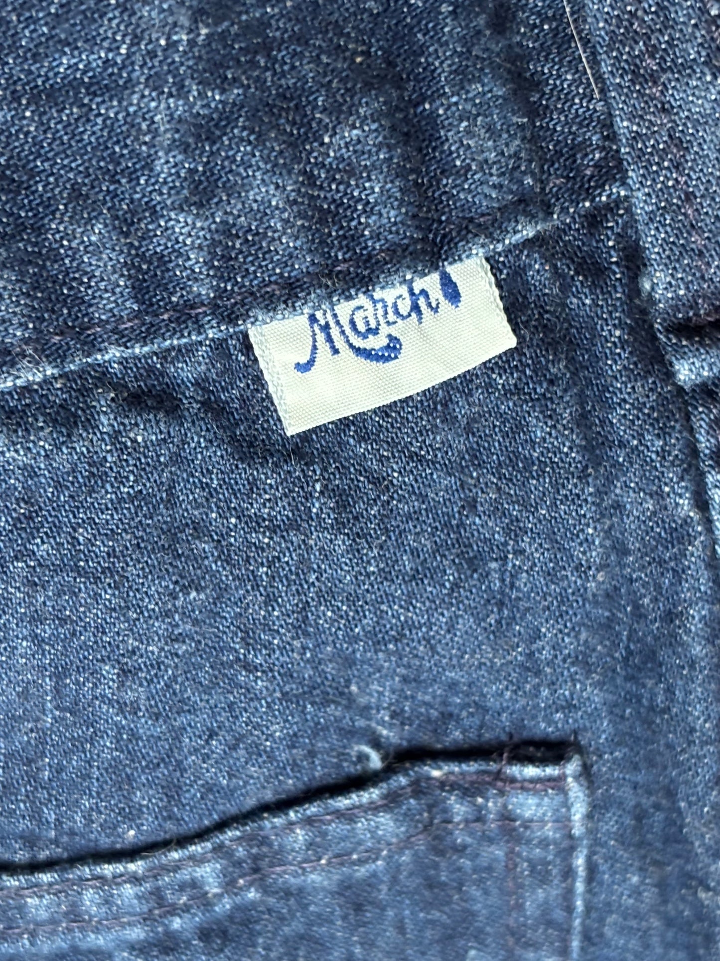 Embroidered 70's Denim | Size 26" Waist