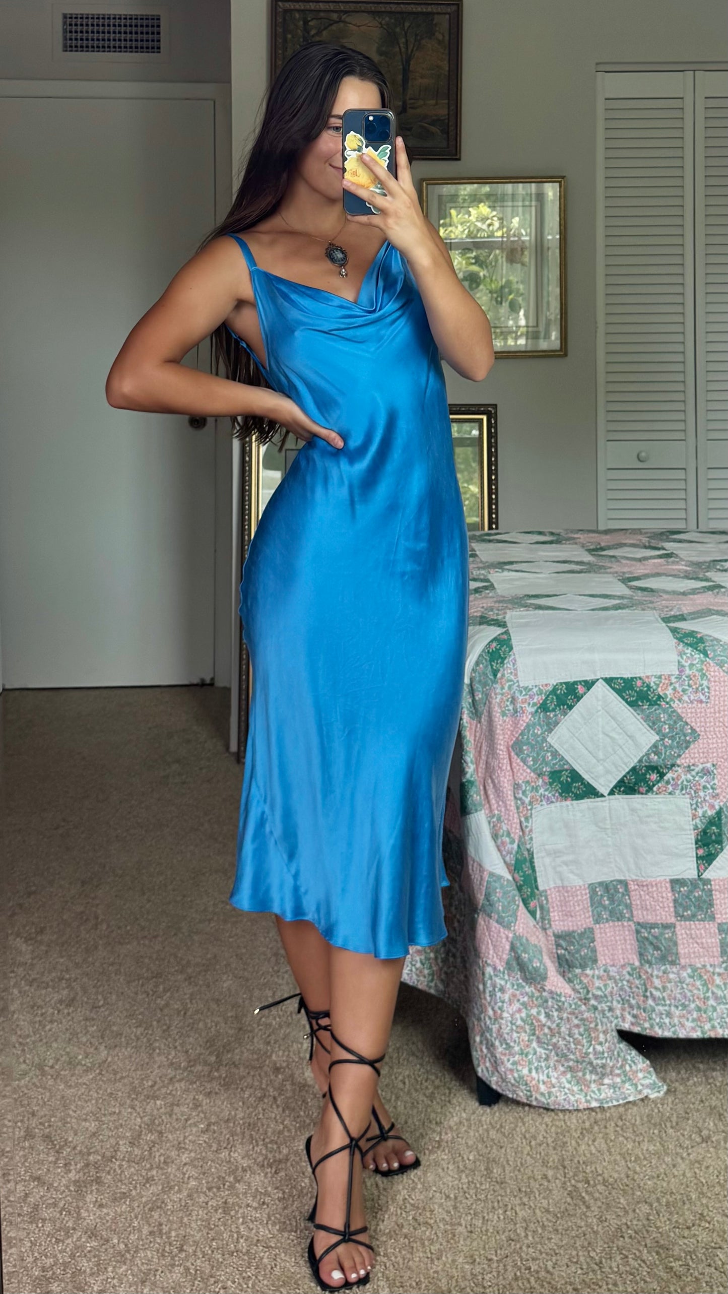 August Silk Midi | Size S