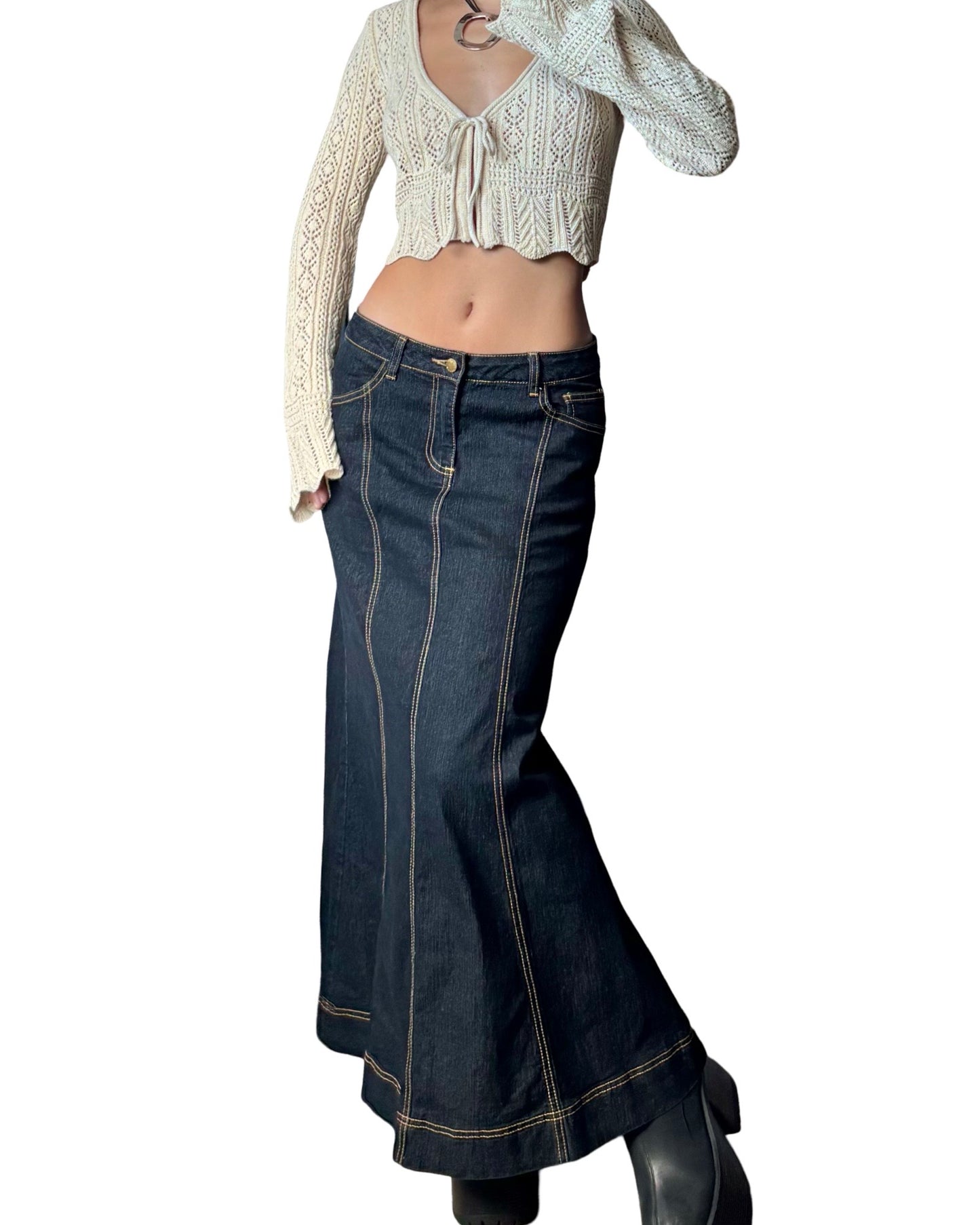 Cato 00’s Jean Skirt | 30” Waist