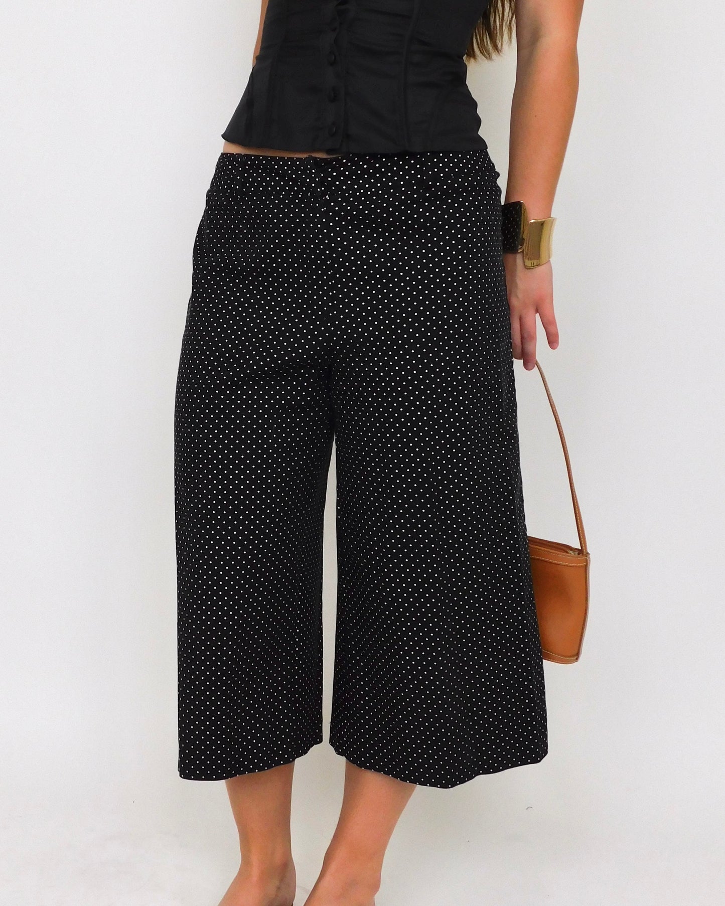 Polka Dot Capris | Size 8