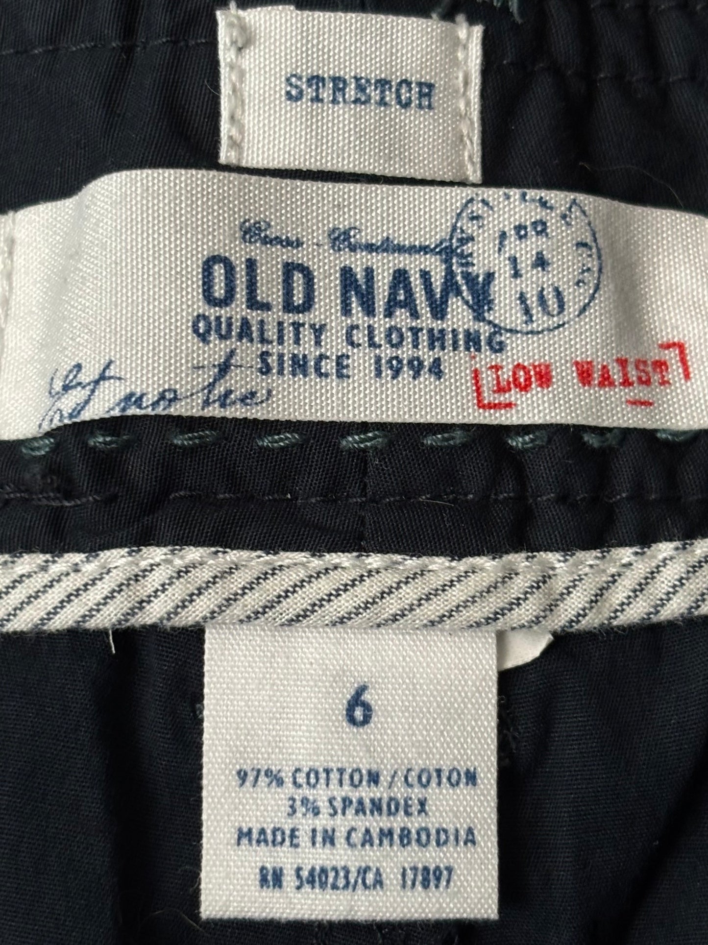 Old Navy 00's Low Rise Cargo Pant | Size 6