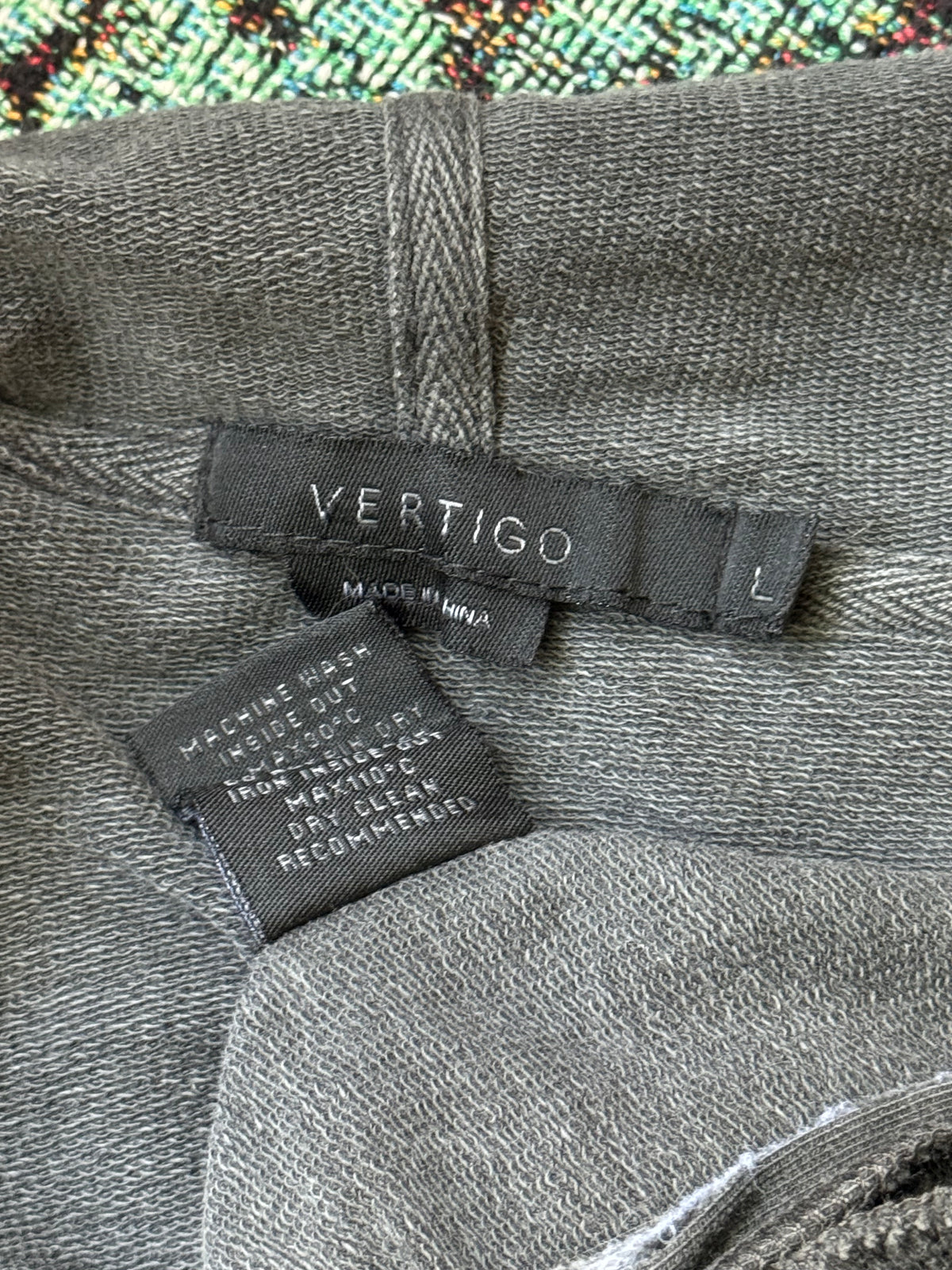 Y2K Embroidered Back Jacket | Size L