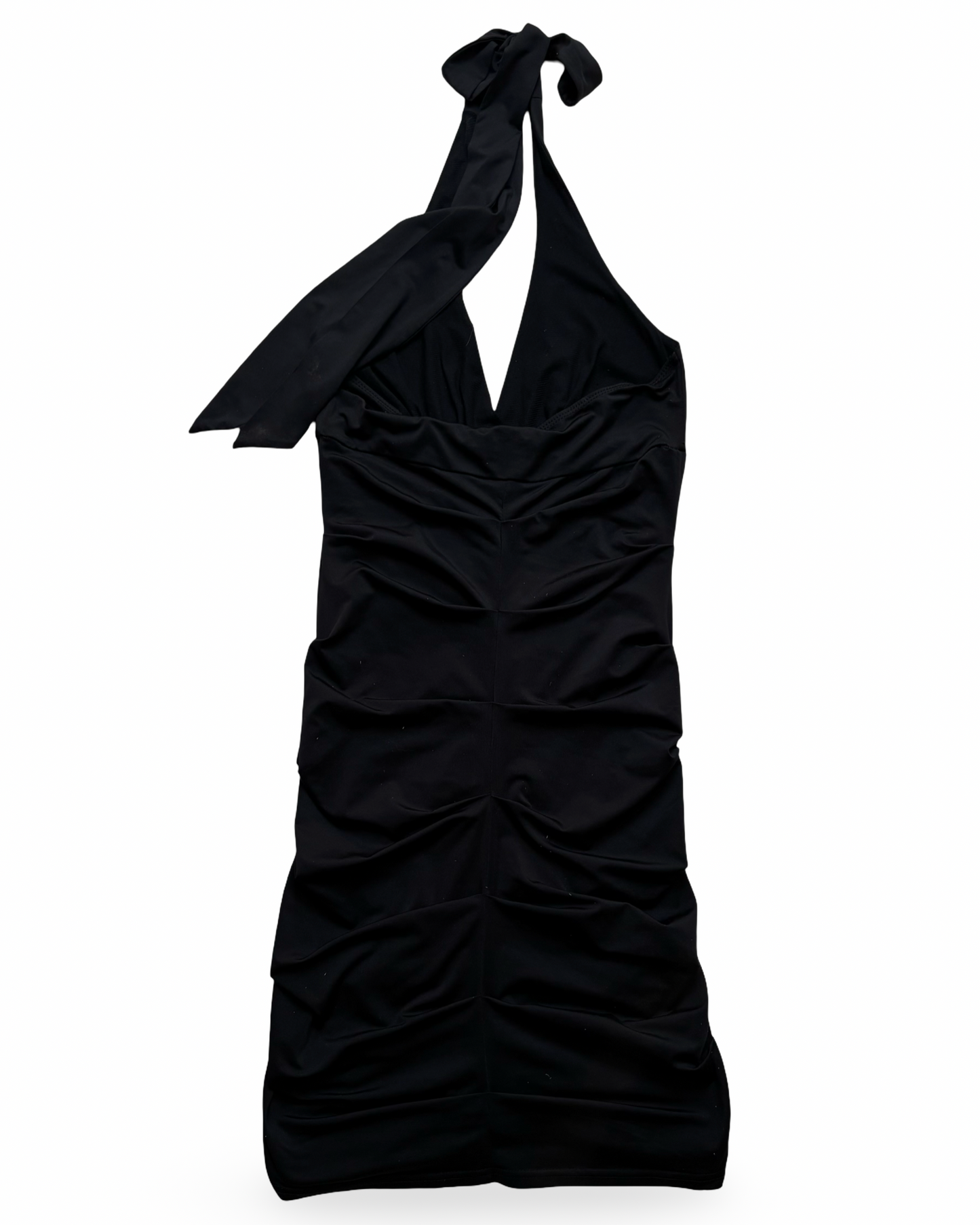 Ruched Halter Mini | Size S