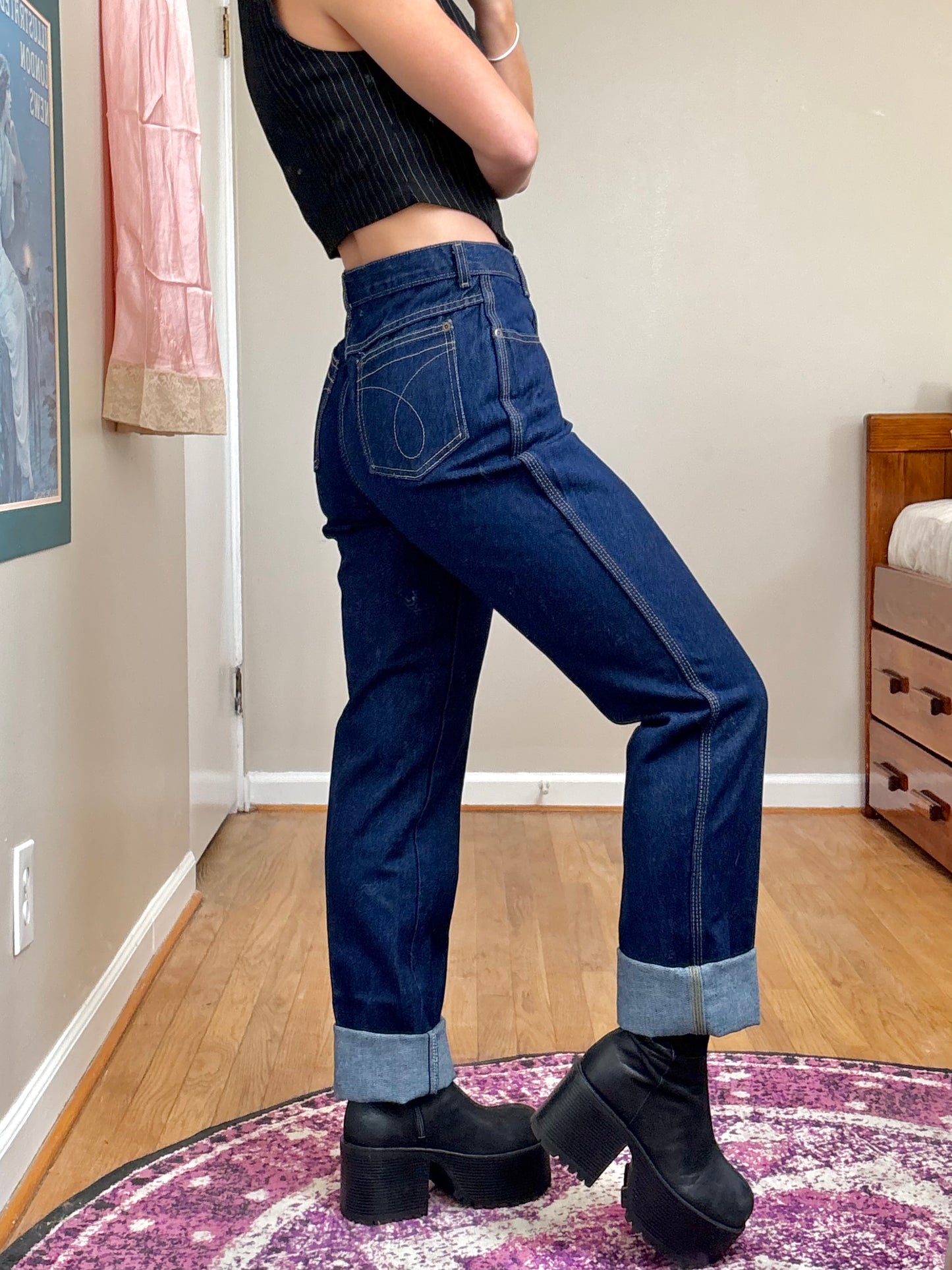 Calvin Klein 90’s Straight Leg Jean | Size 26” Waist