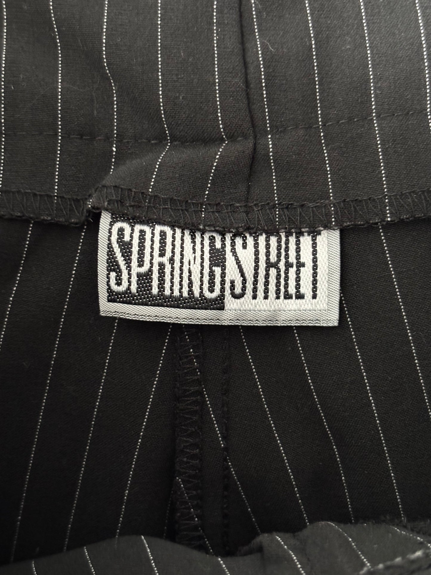 Spring Street 90's Pinstripe Capri | Size 4