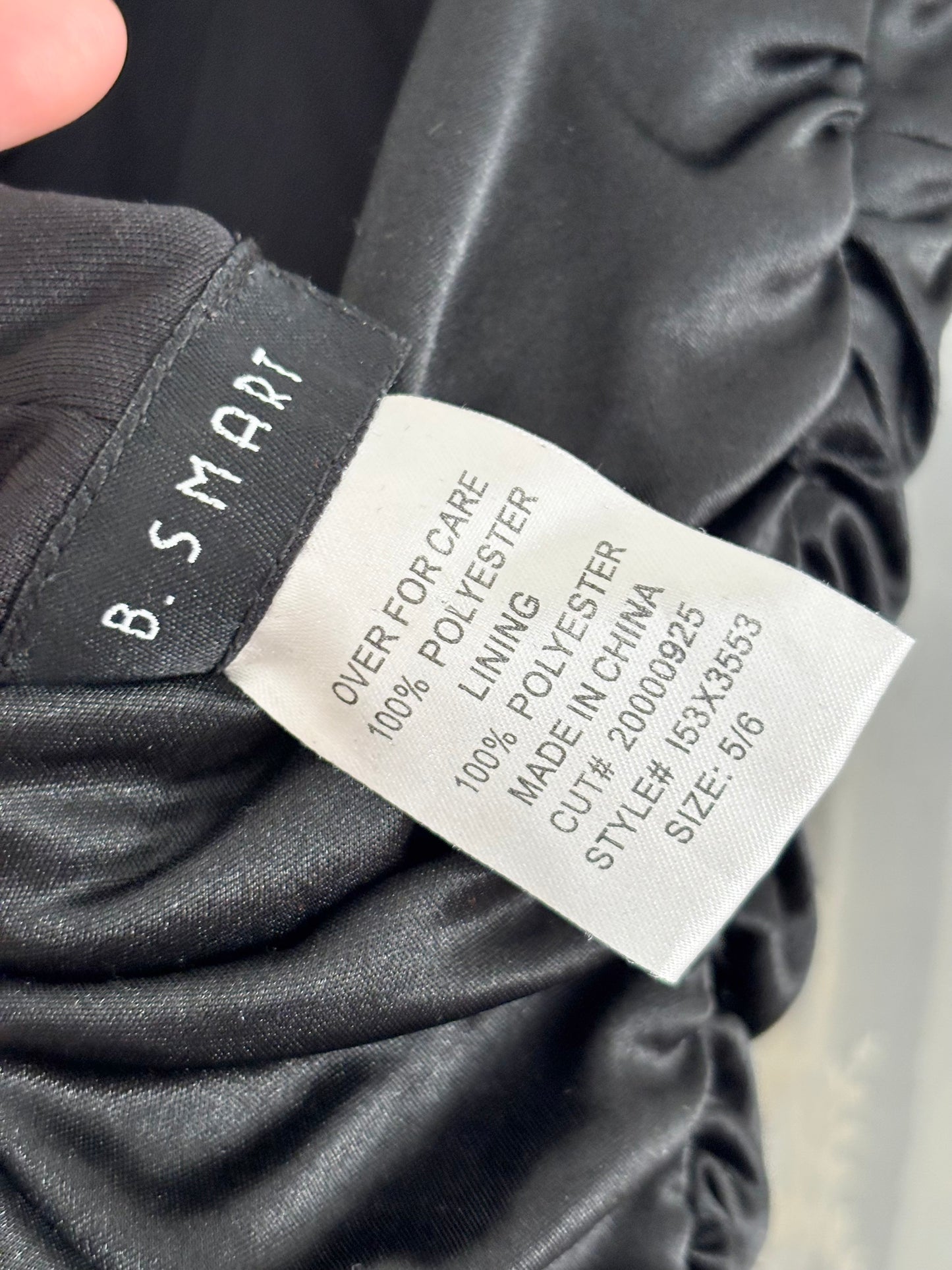 B.Smart 00's Ruched Party Dress | Size 5/6