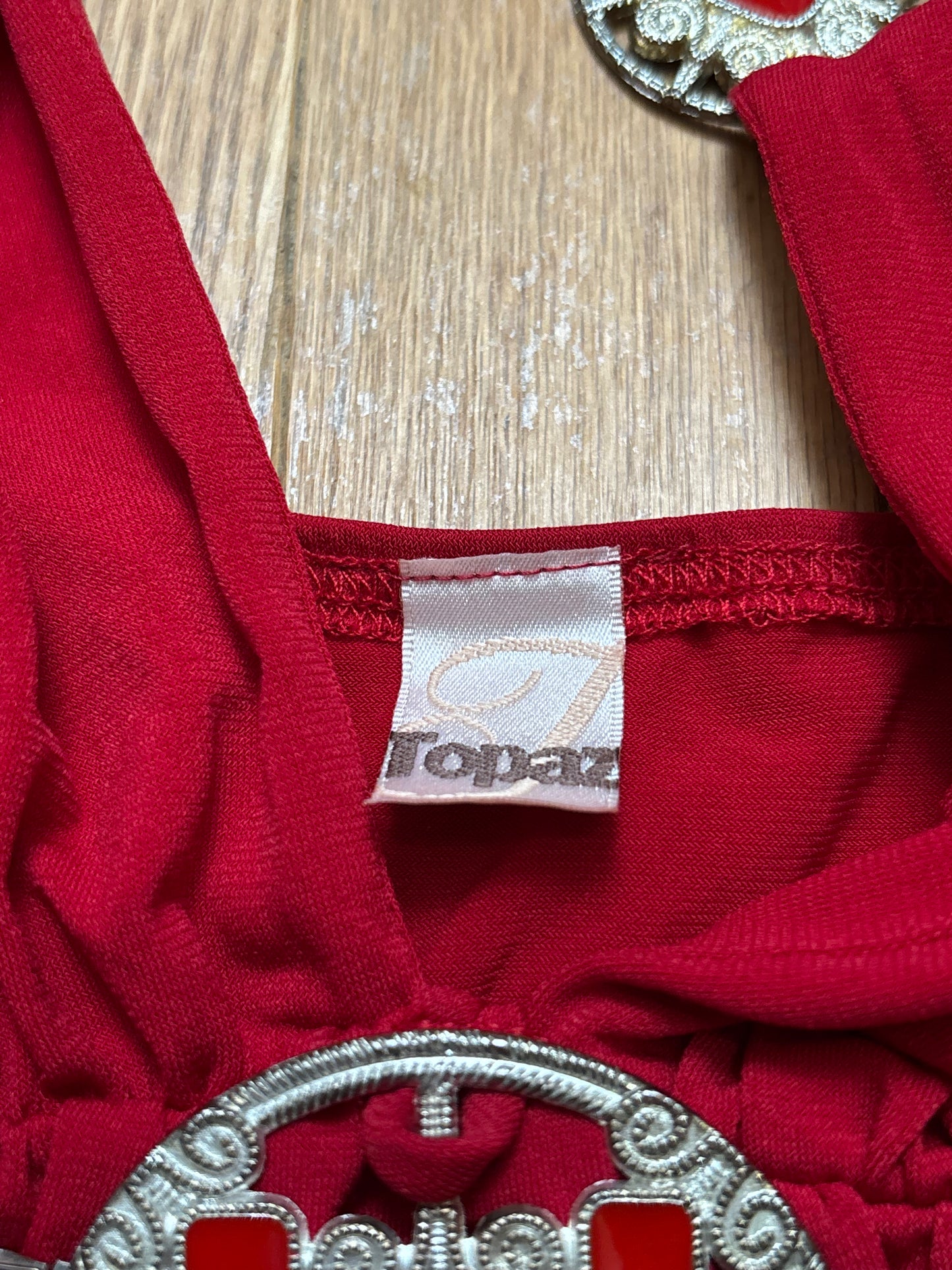 Topaz 00’s Halter Dress | Size S