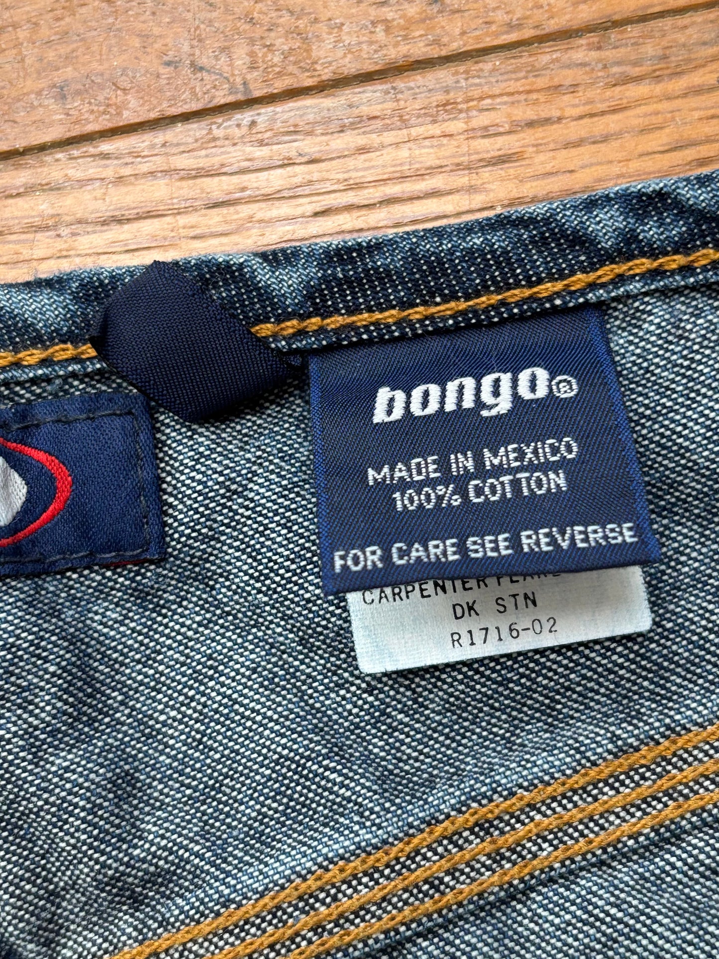 Bongo 90's Carpenter Denim | Size 30" Waist