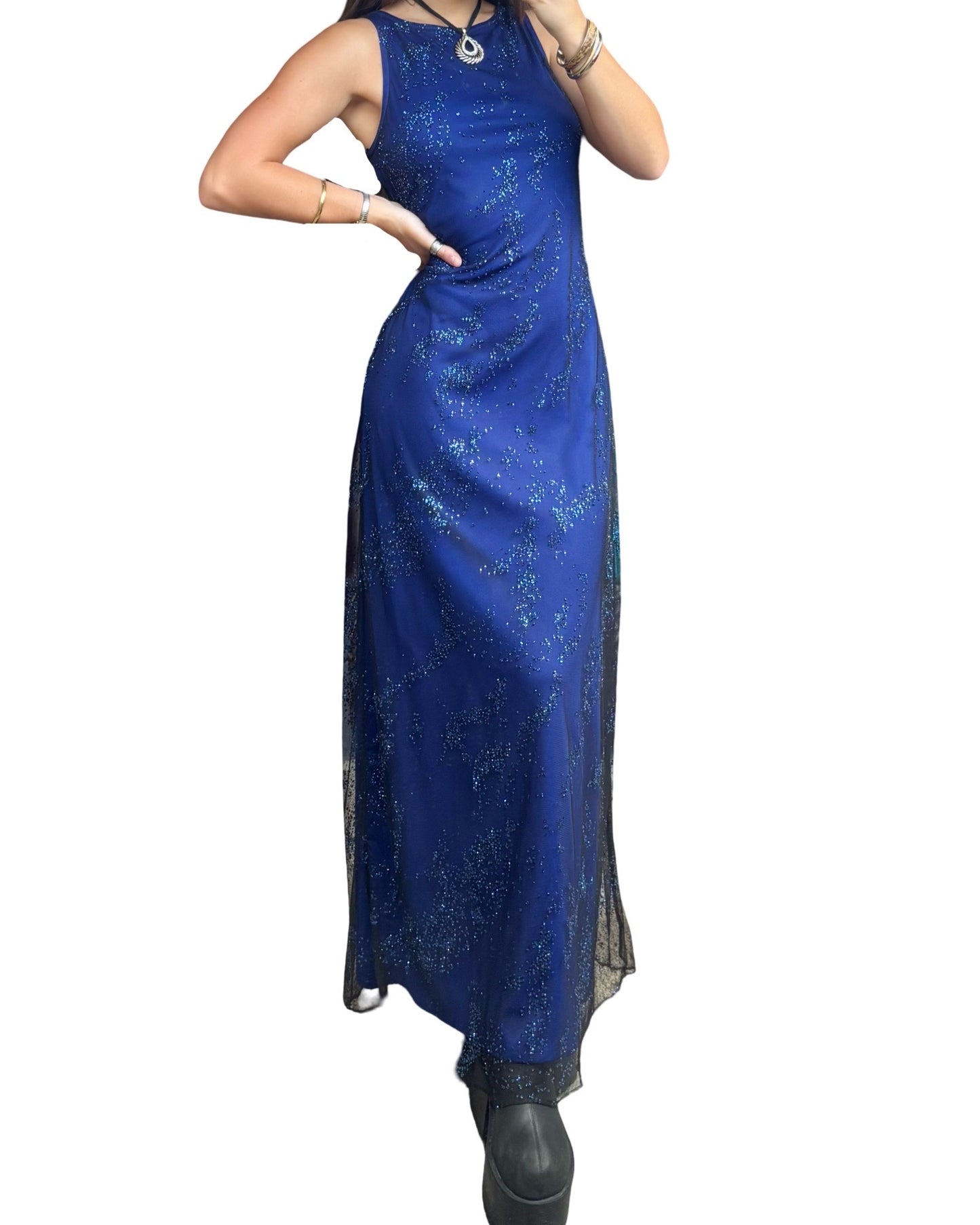 Mesh 90’s Gown | Size S