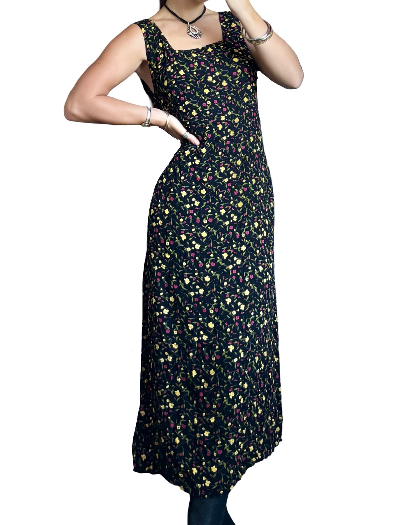 Rabbit 90’s Maxi Dress | Size S/M