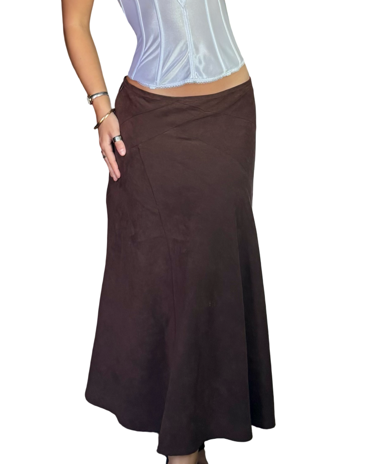 White Stag Y2K Brown Maxi | Size 37” waist