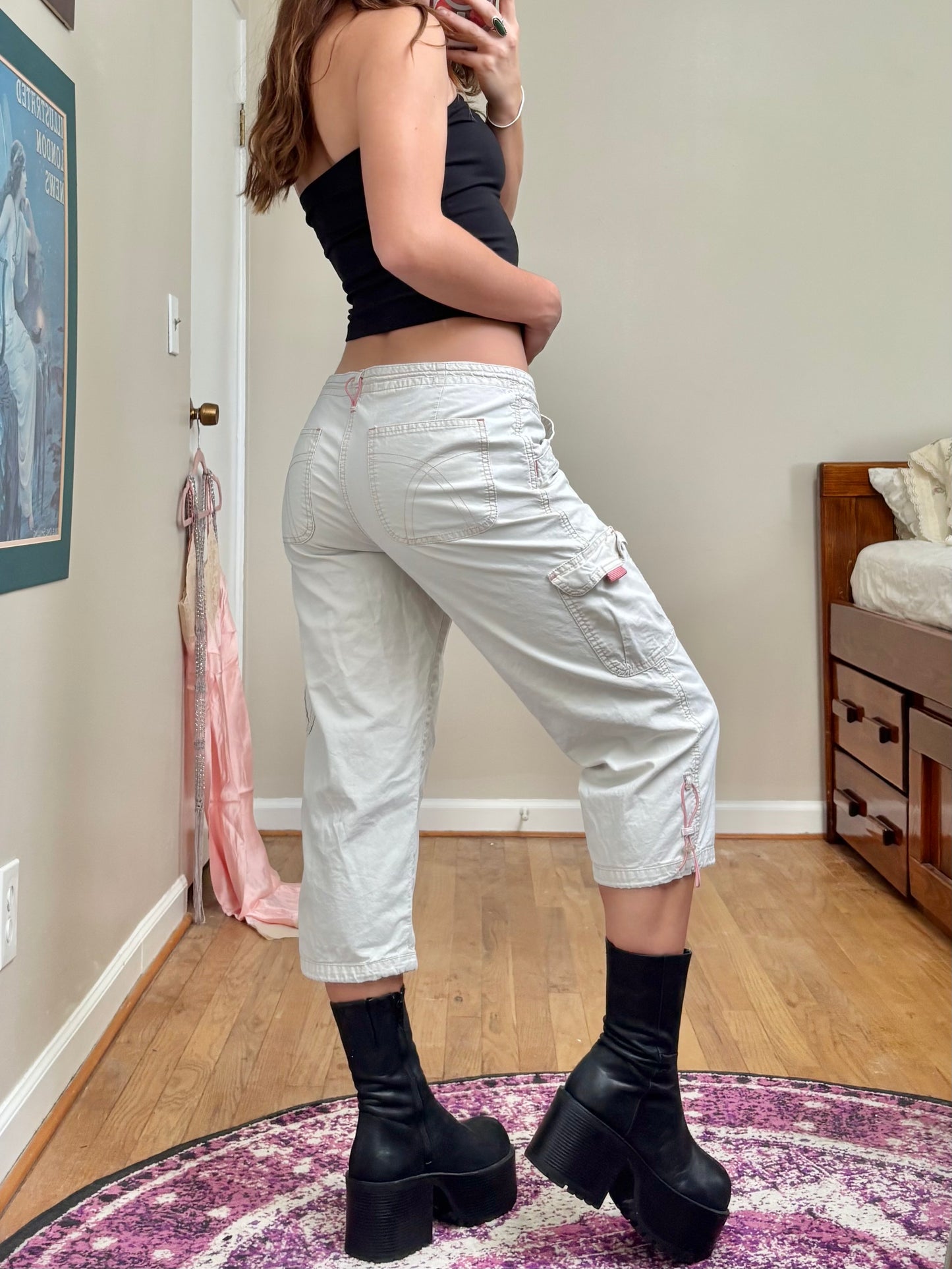 Unionbay 00's Cargo Capri | Size 30" Waist