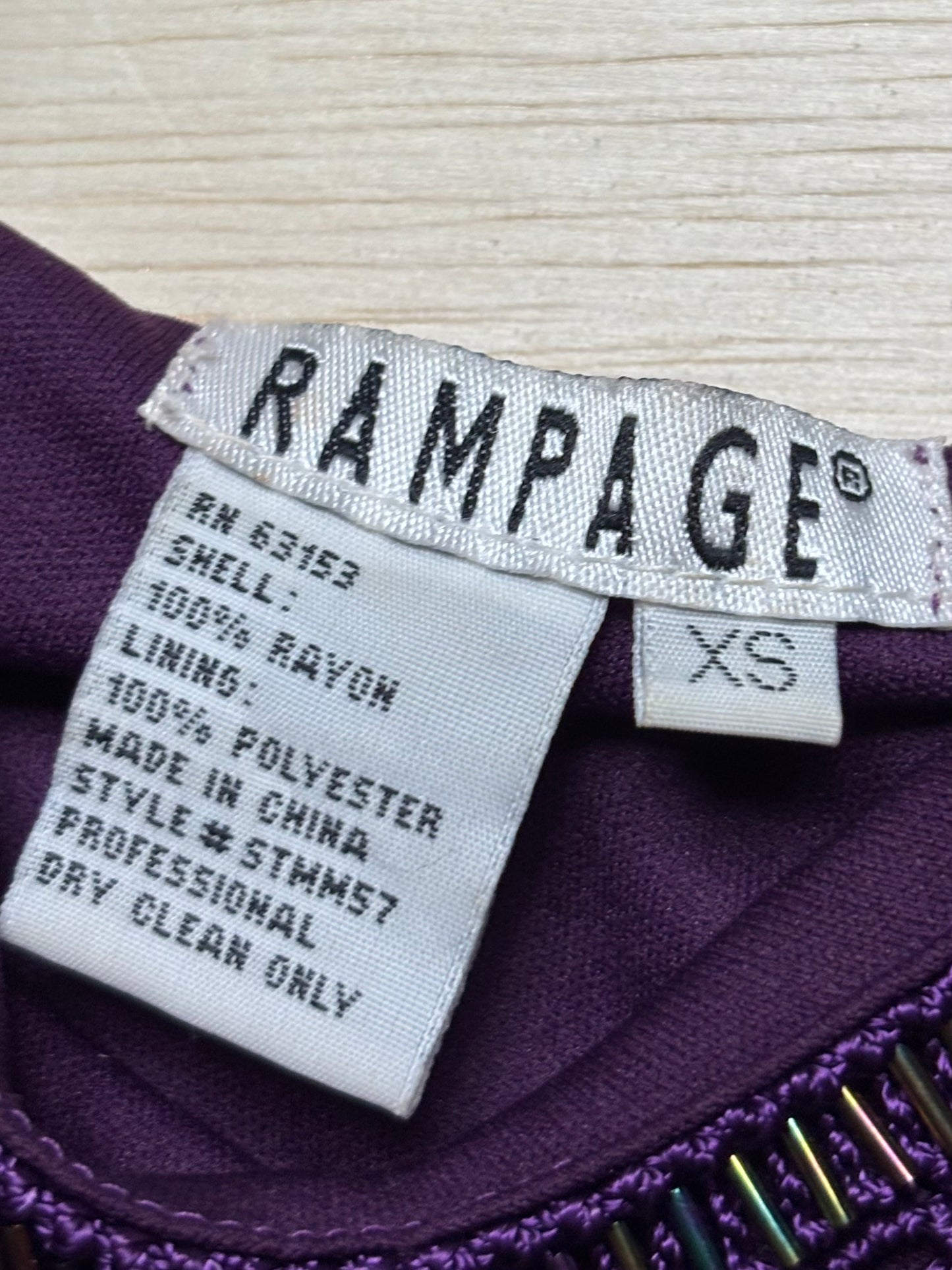 Rampage 00’s Beaded Crochet Dress | Size XS