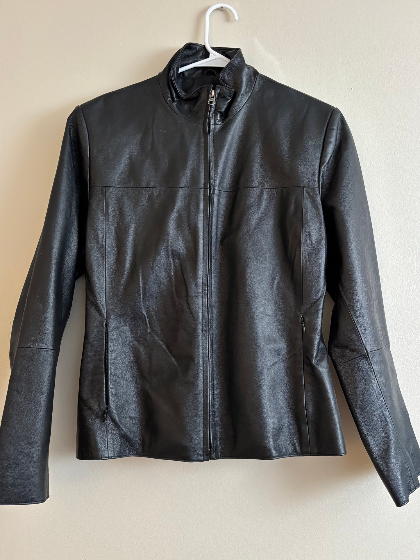Bernardo 90’s Leather Jacket | Size M