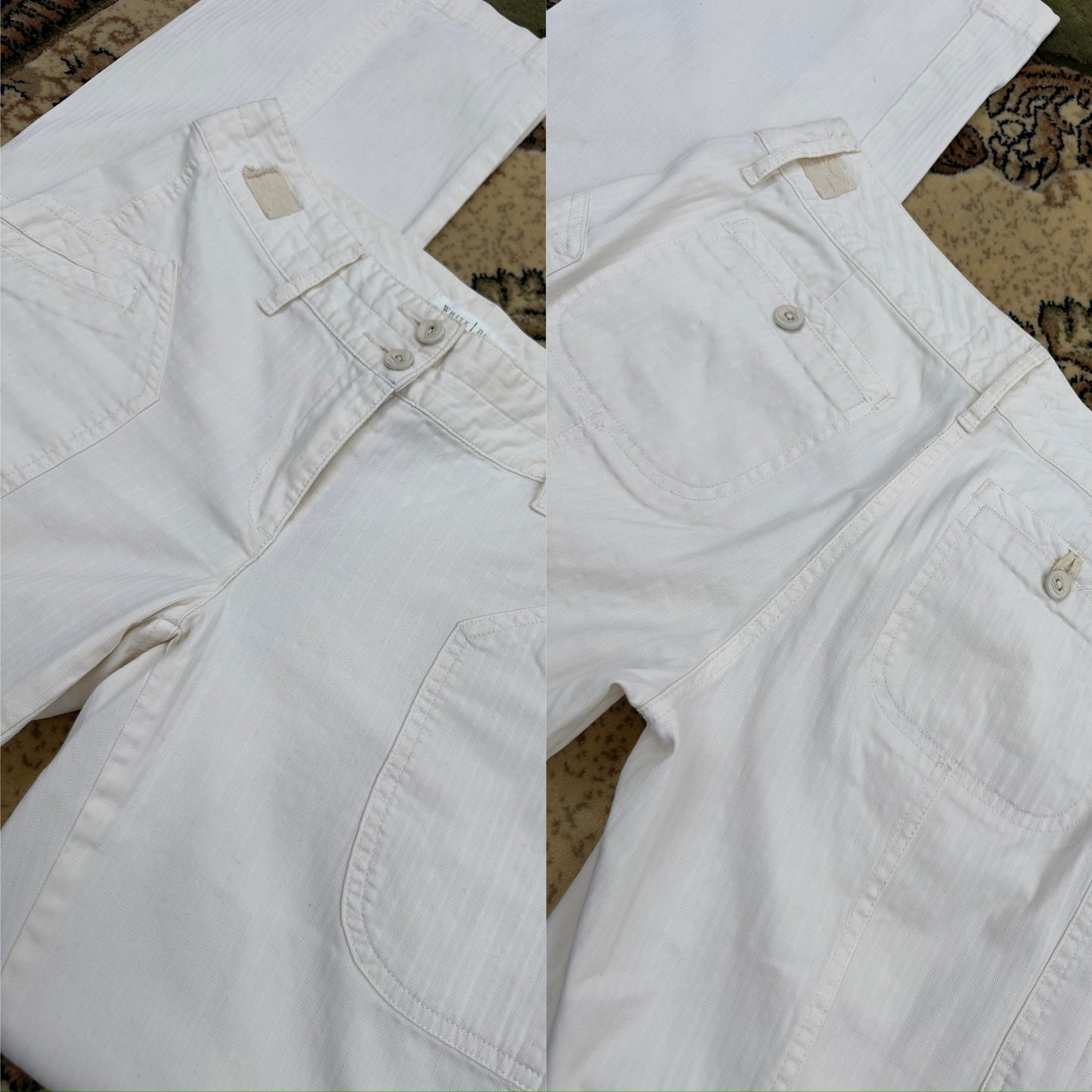 White Cargos | Size S