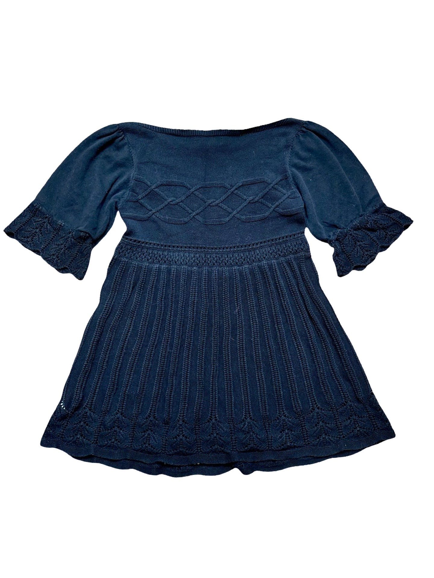 Knit 00’s Babydoll Dress | Size S