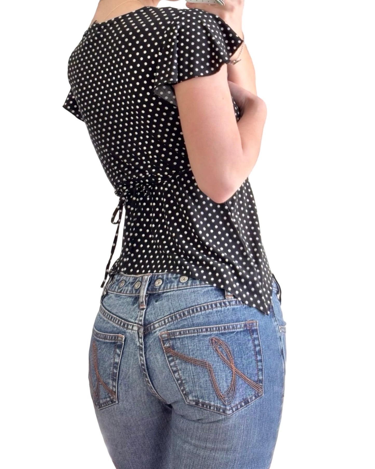 Speechless 00's Tie Back Top | Size XS