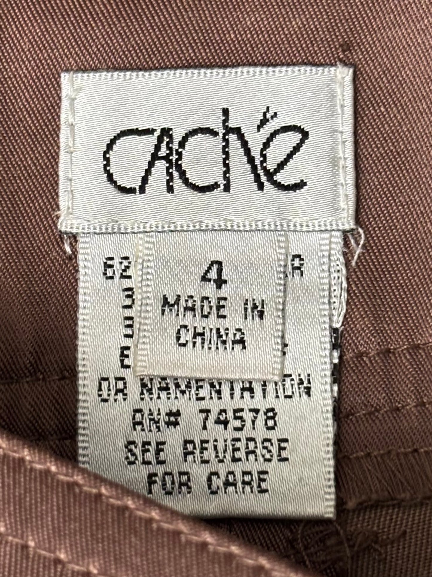 Caché 00's Cargo Capri Pant | Size 4