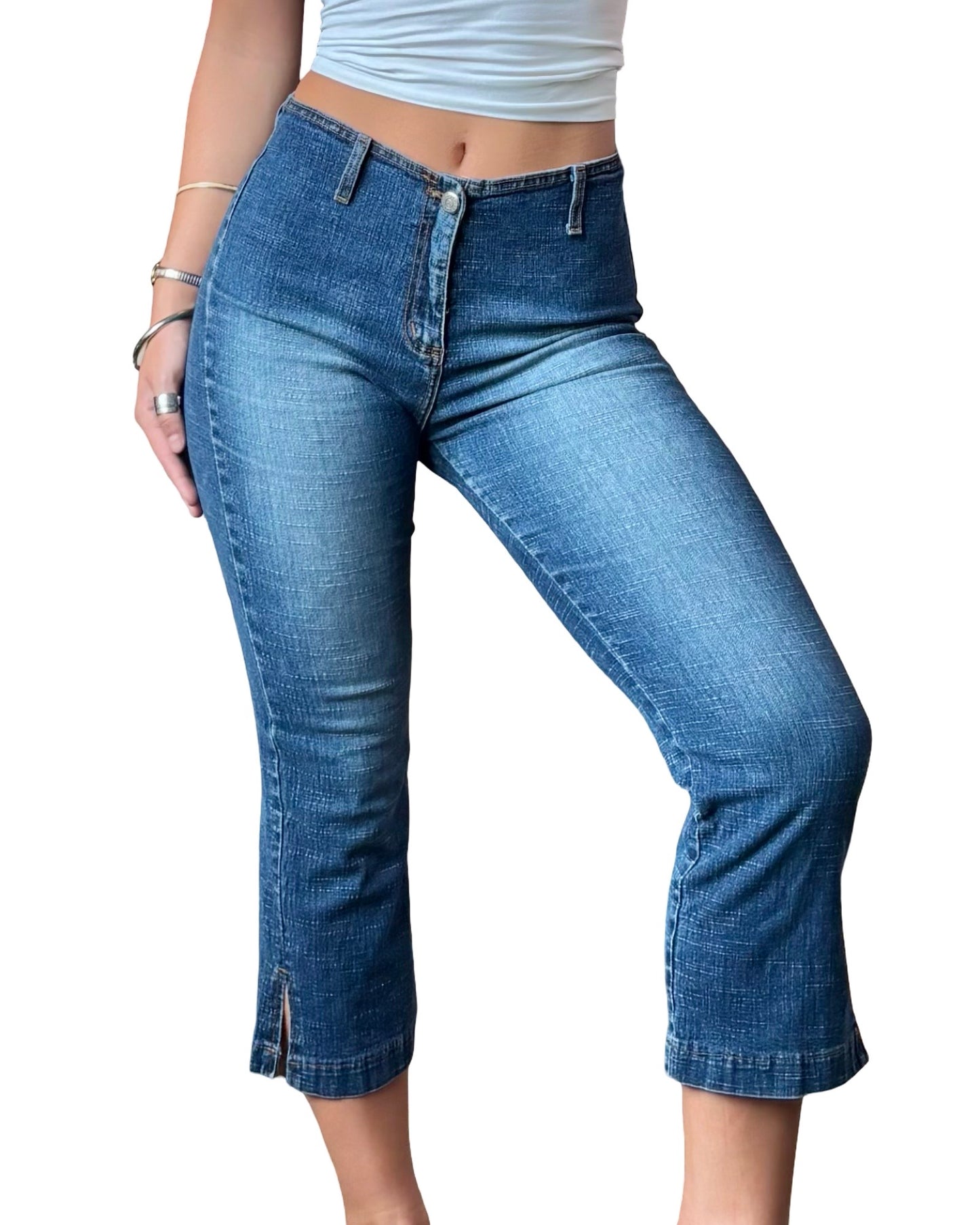 True 90’s Denim Capris | Size 28” waist