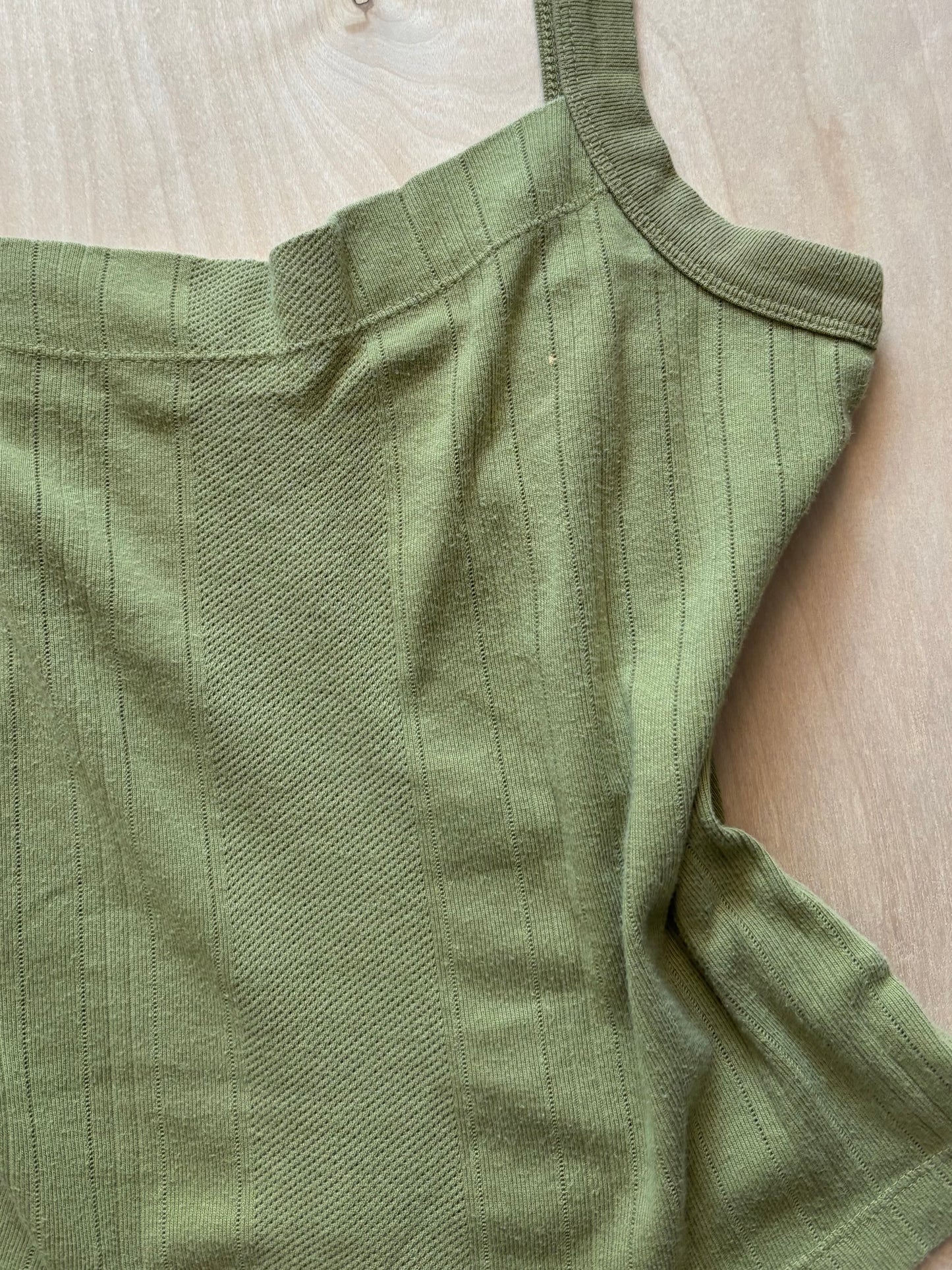Green 90’s Knit Tank | Size S