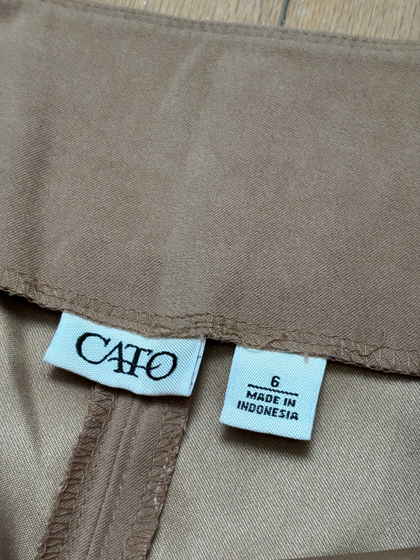 Cato 00’s Suede Skirt | Size 28” Waist