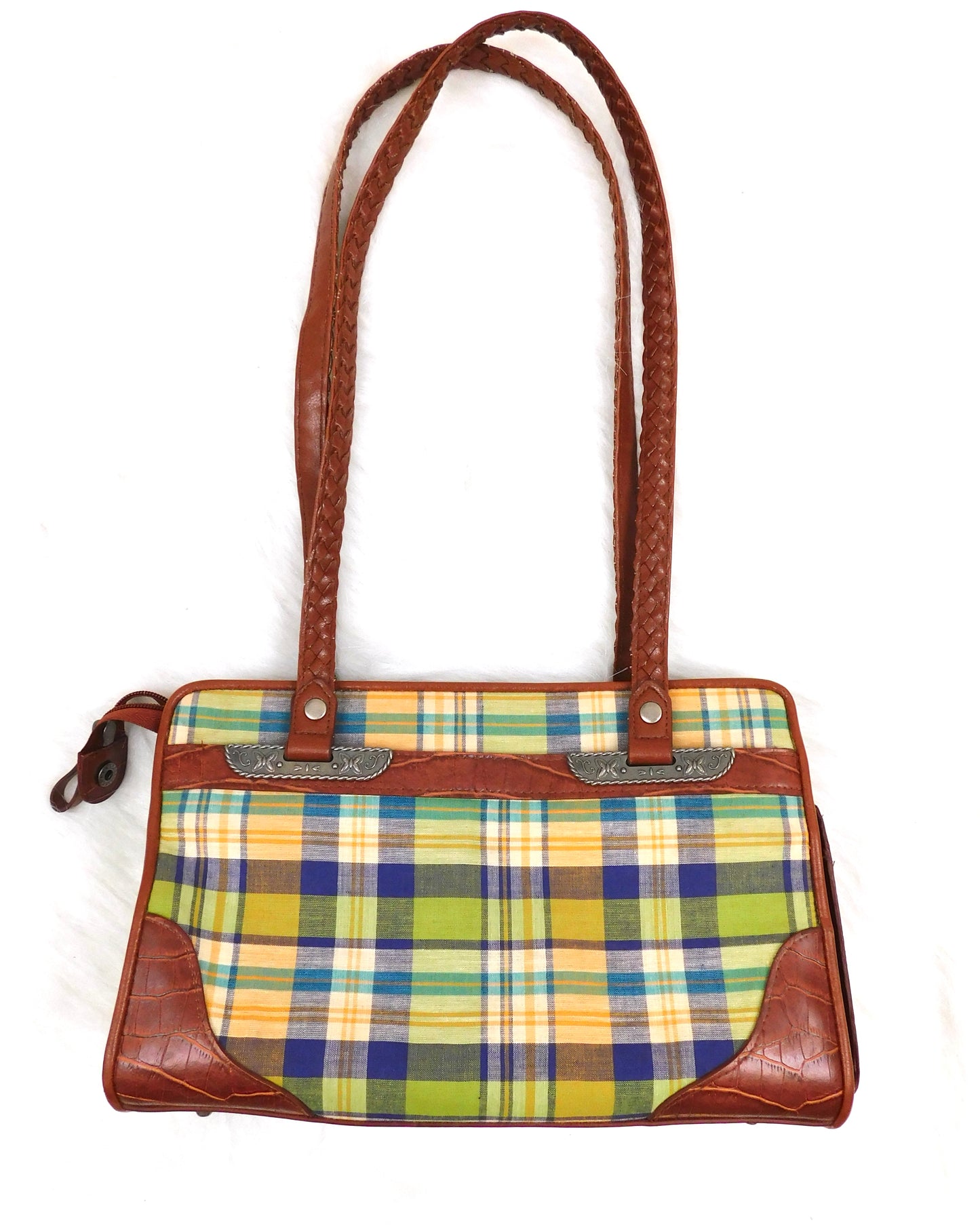 Y2K Plaid Hand Bag