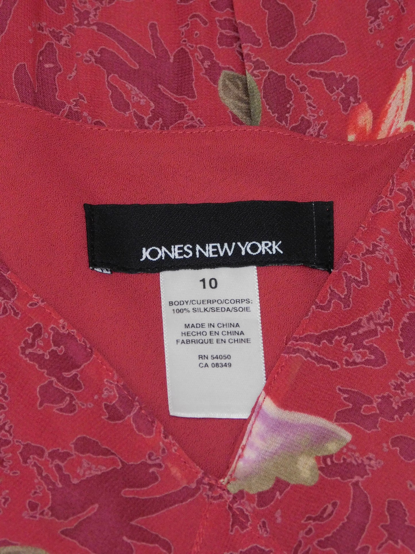 Jones Floral Silk Maxi | Size M/L