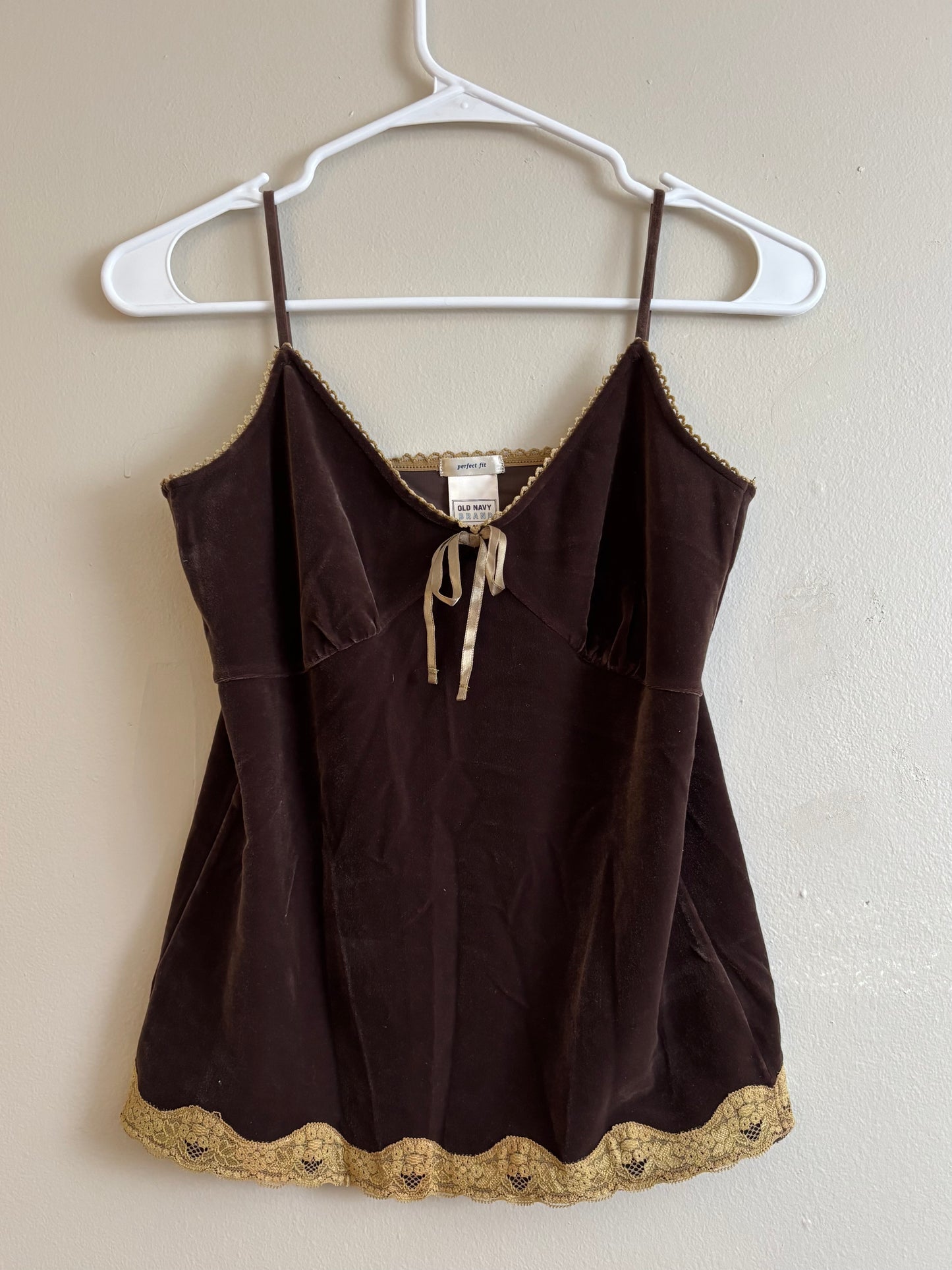 Old Navy 00’s Velvet Cami | Size M