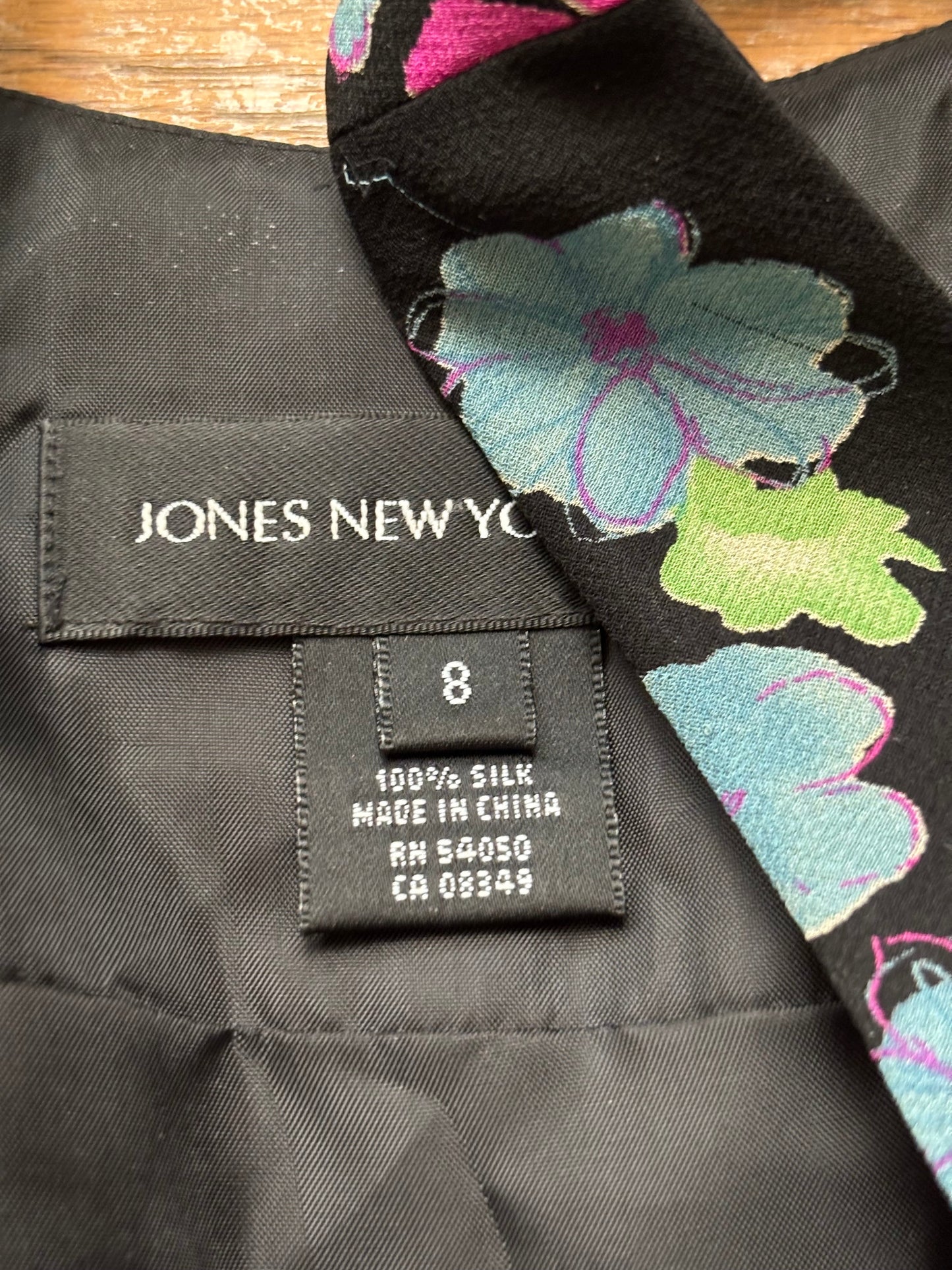 Jones NY 00's Silk Dress | Size 8