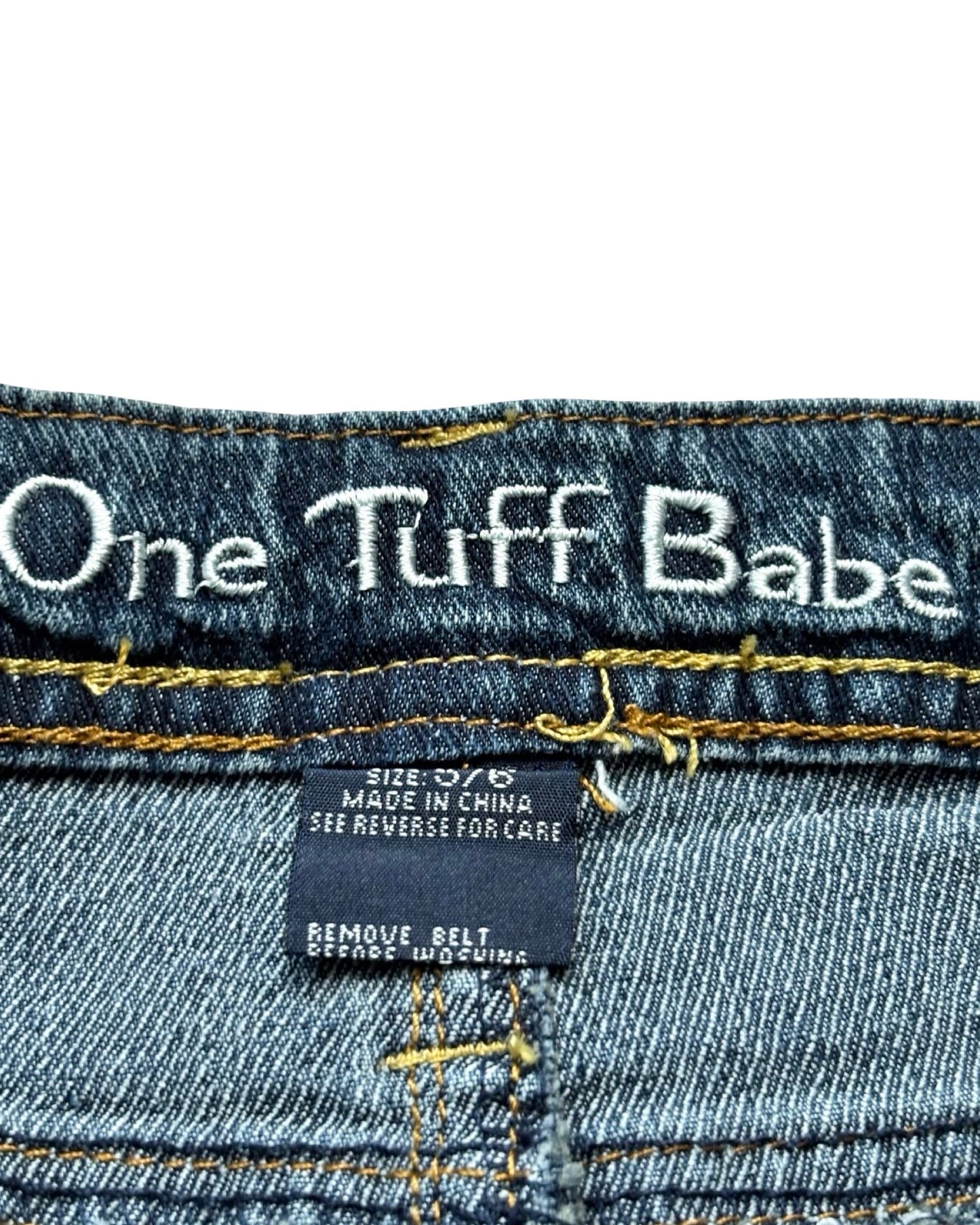 One Tuff Babe 00's Denim Skirt | Size 5