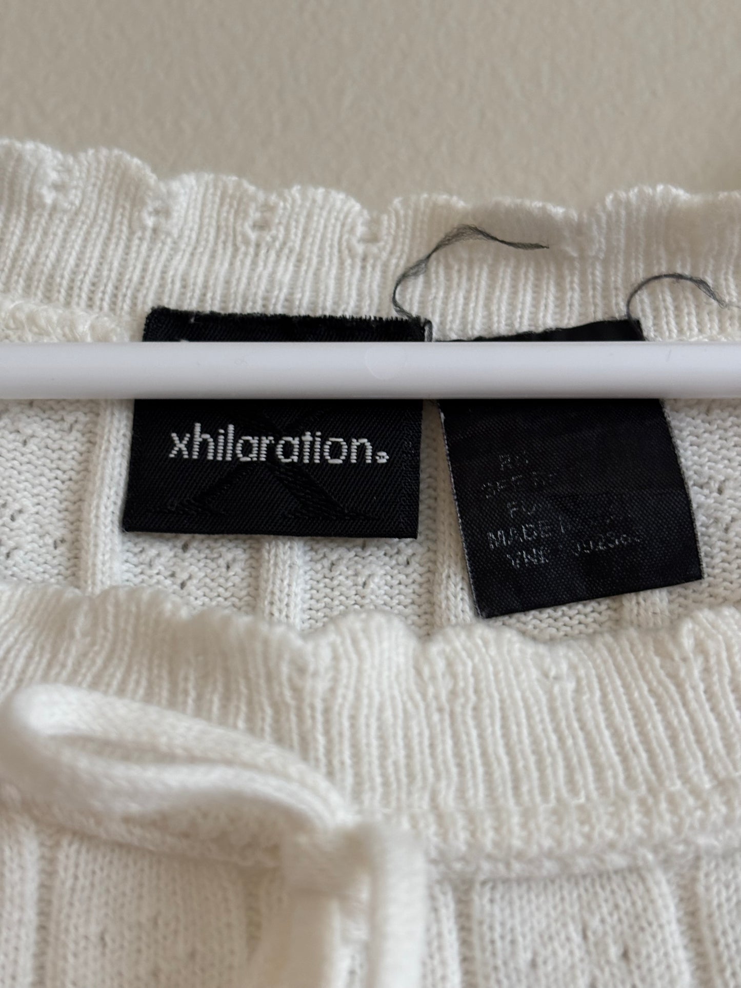 Xhilararion 90’s Knit Tank | Size S