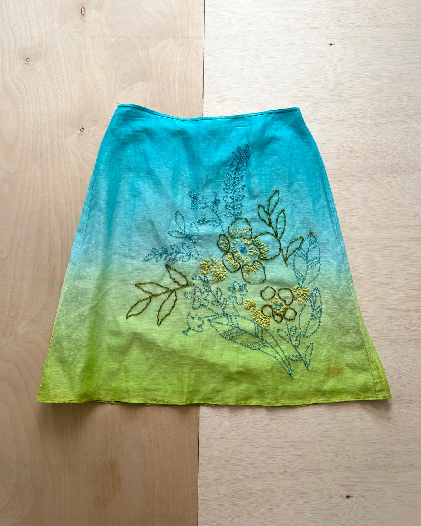 Beaded Y2K Midi Skirt | Size 30” waist