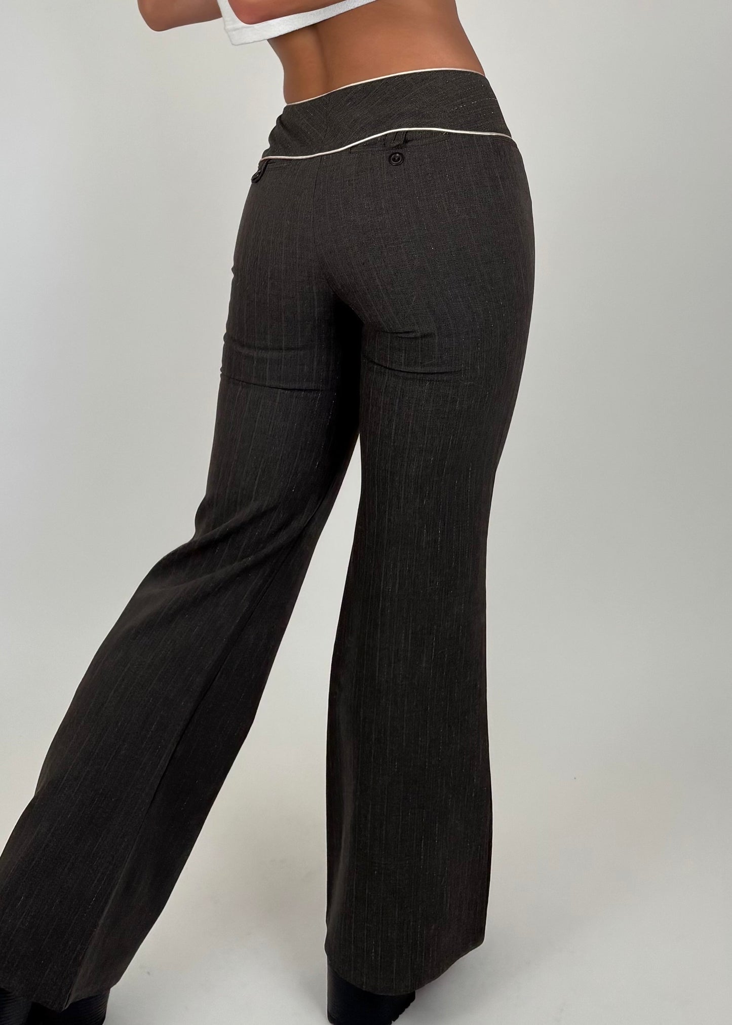 Polly Pinstripe Trouser | Size 27” waist