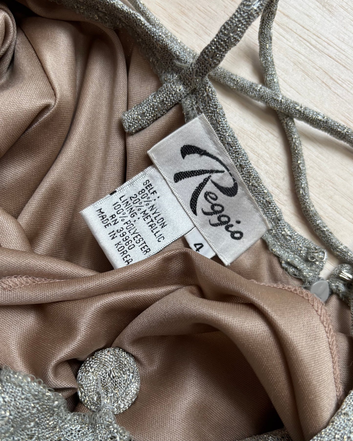 Reggio Metallic Gown | Size US 4