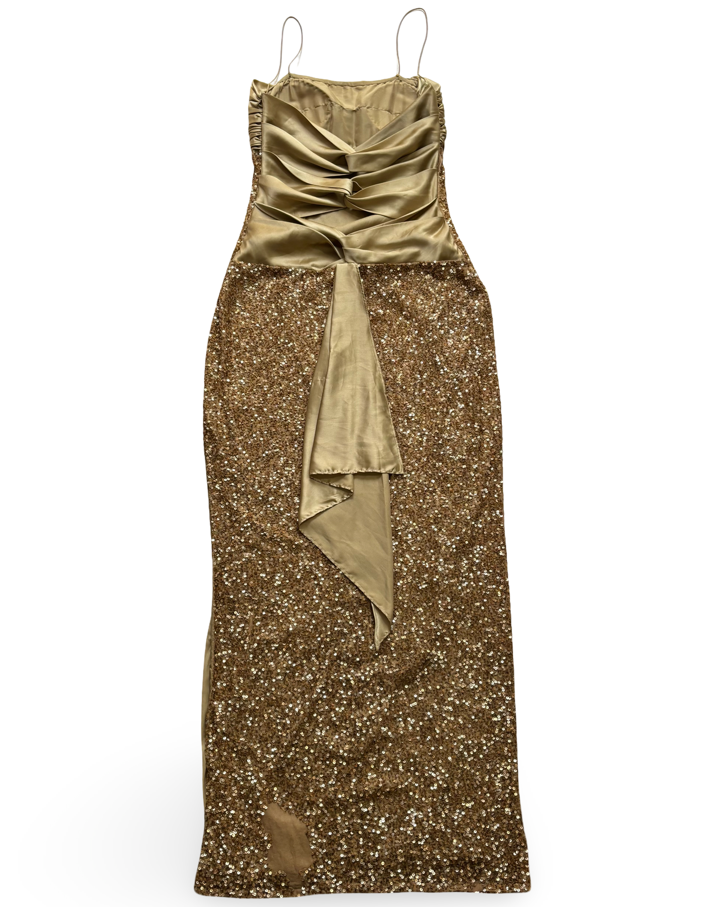 Scala Gold Gown | Size US 6