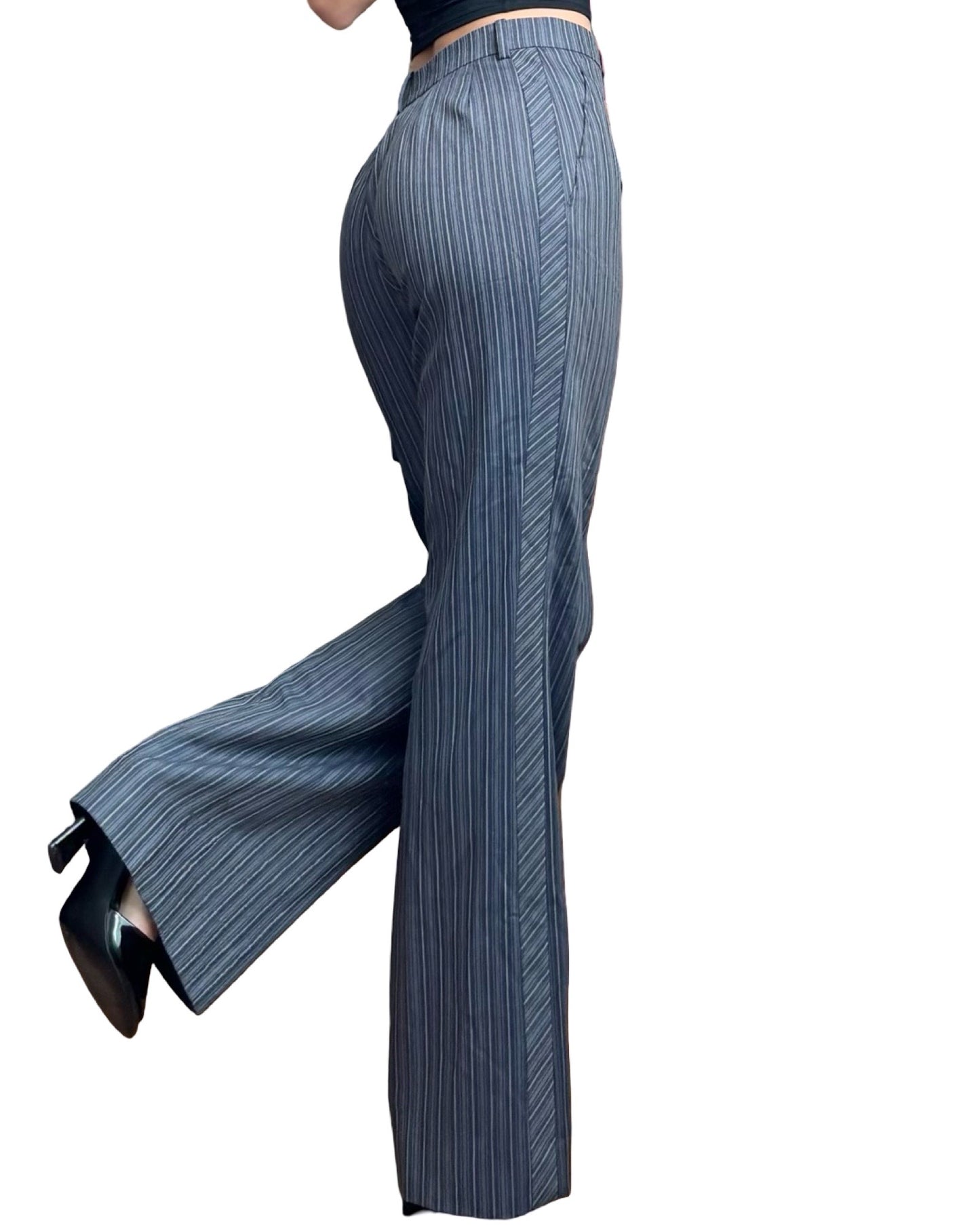 Lou Lou 70’s Pinstripe Pant | Size 26” Waist