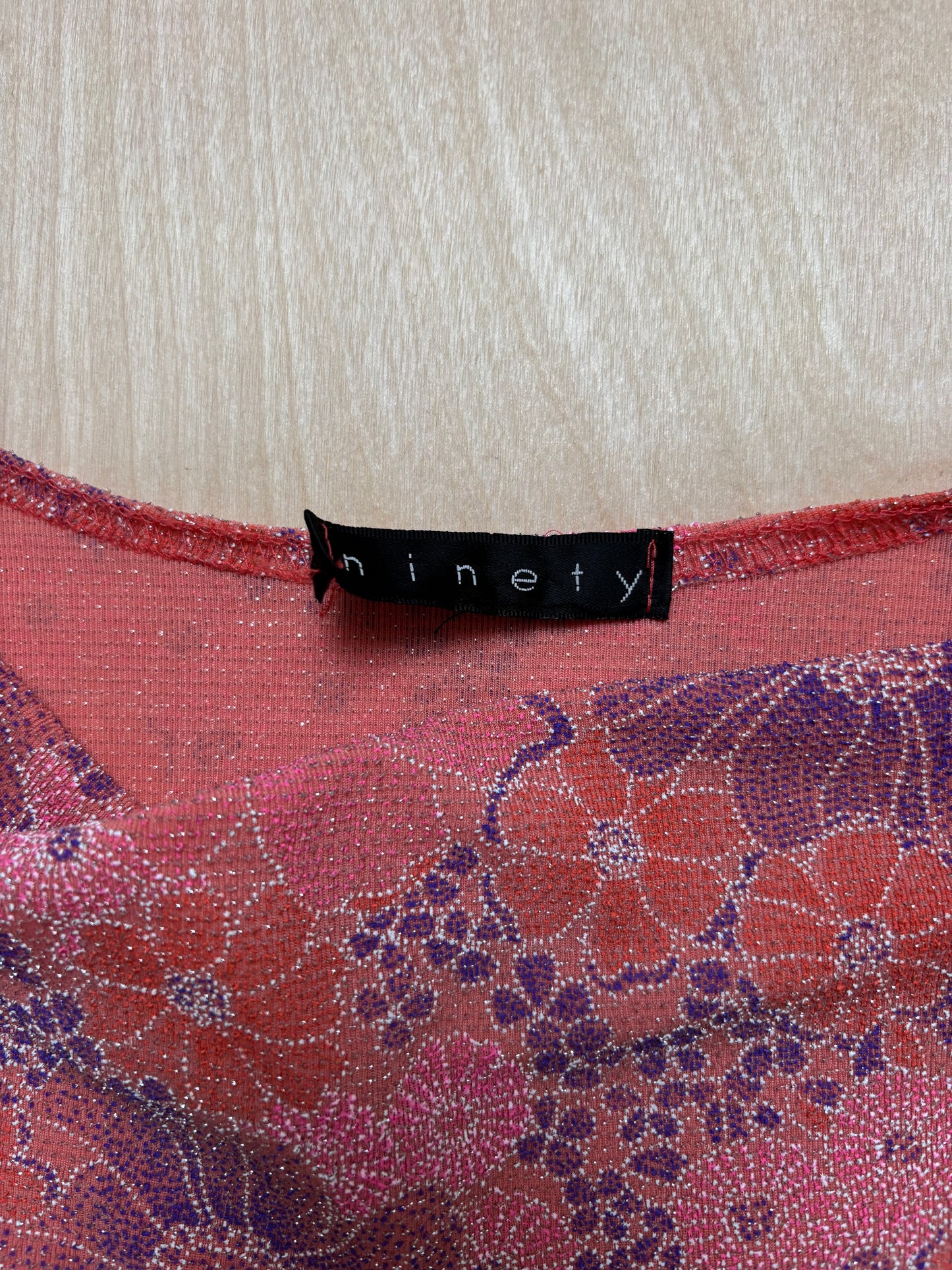Ninety 90’s Floral Top | Size L