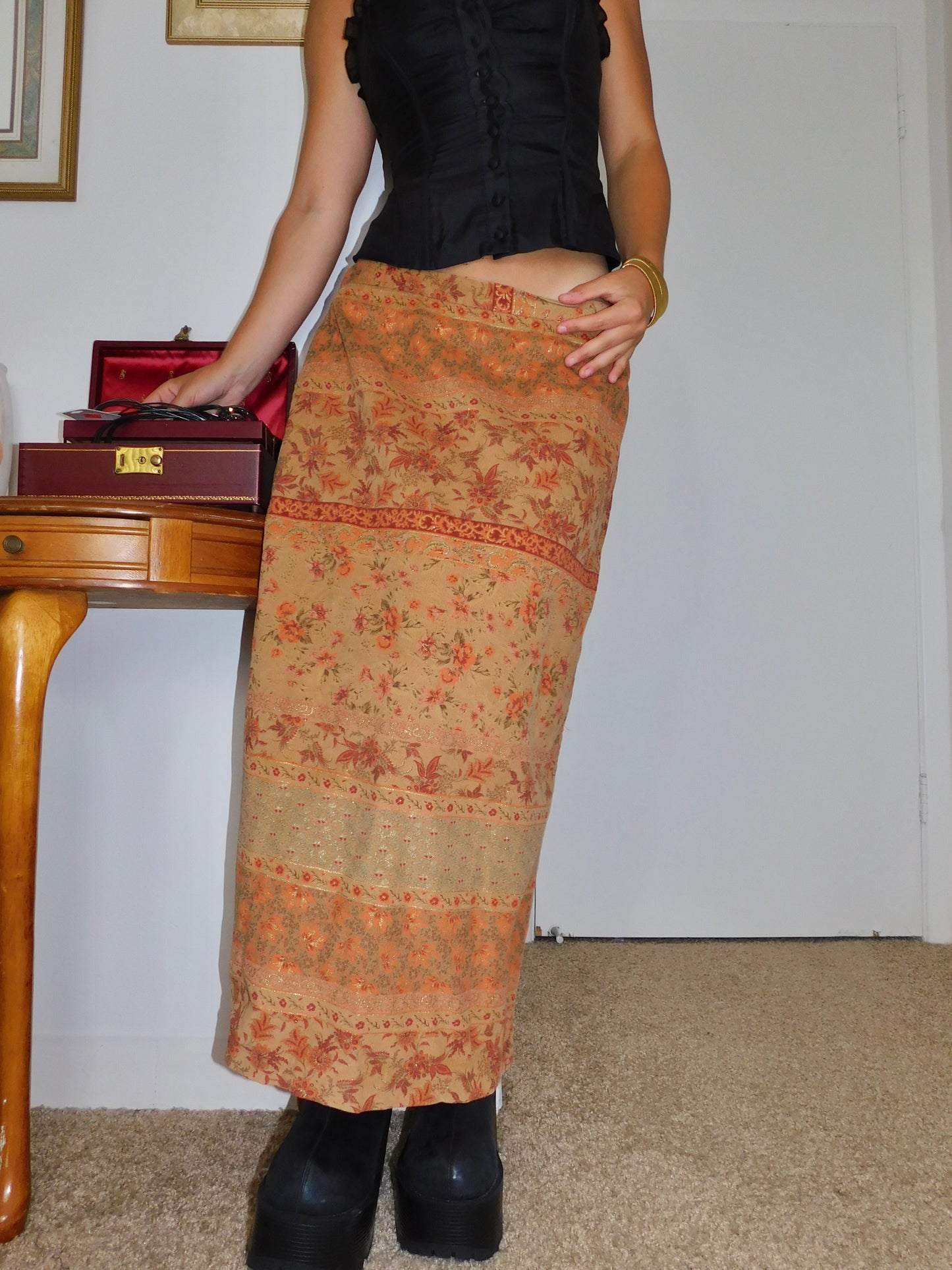 Morgan Floral Maxi | Size 32” waist