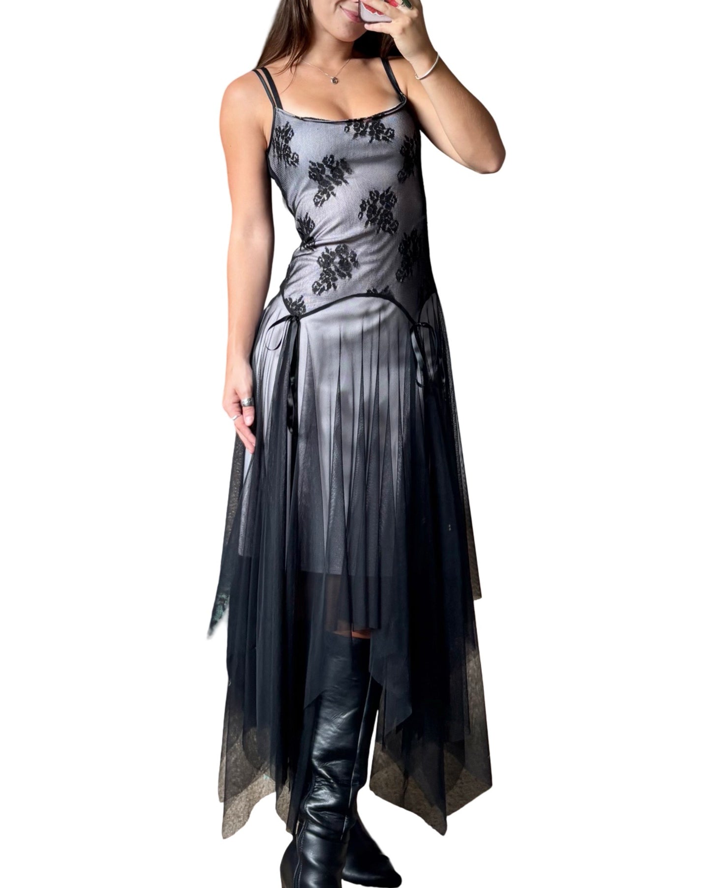 Wishes 90’s Maxi Dress | Size S