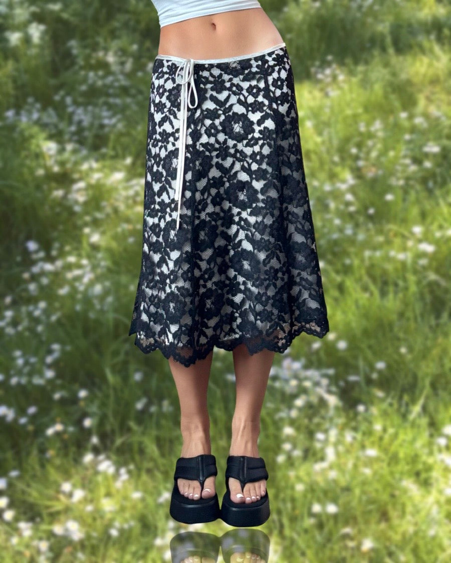 NY Collection 90’s Midi Skirt | Size 36” waist