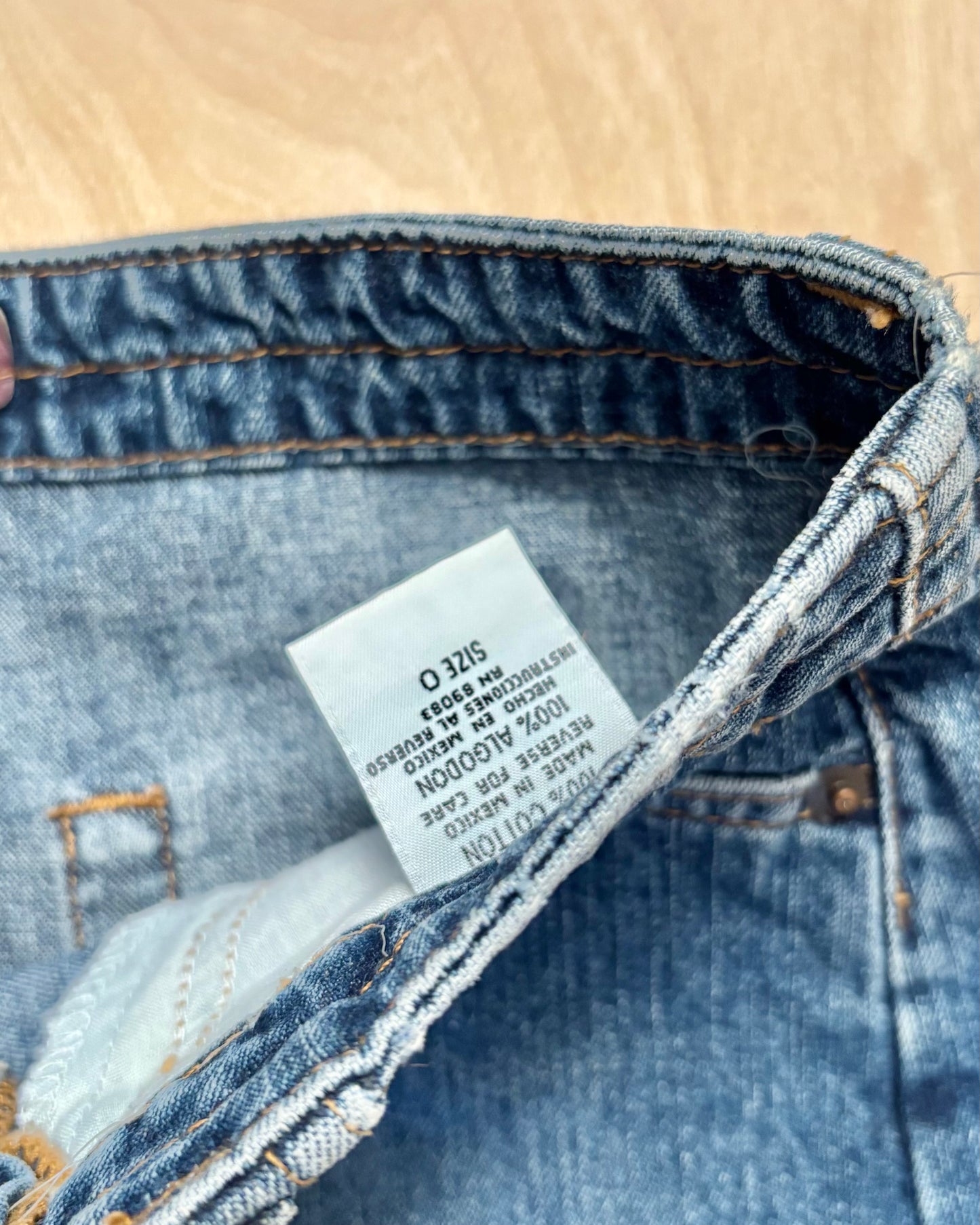 L.e.i 90’s Denim Mini | Size XS