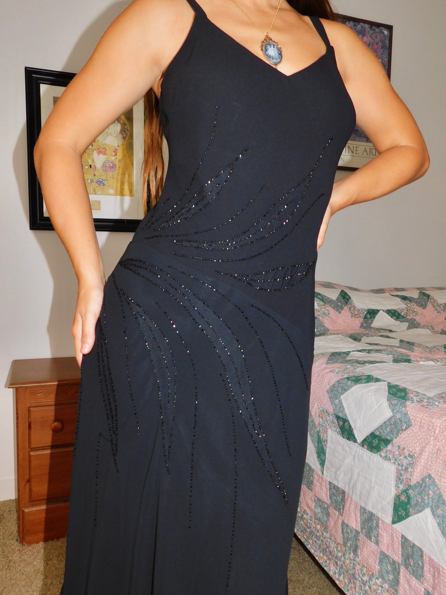 Eleanor Beaded Maxi | Size 4