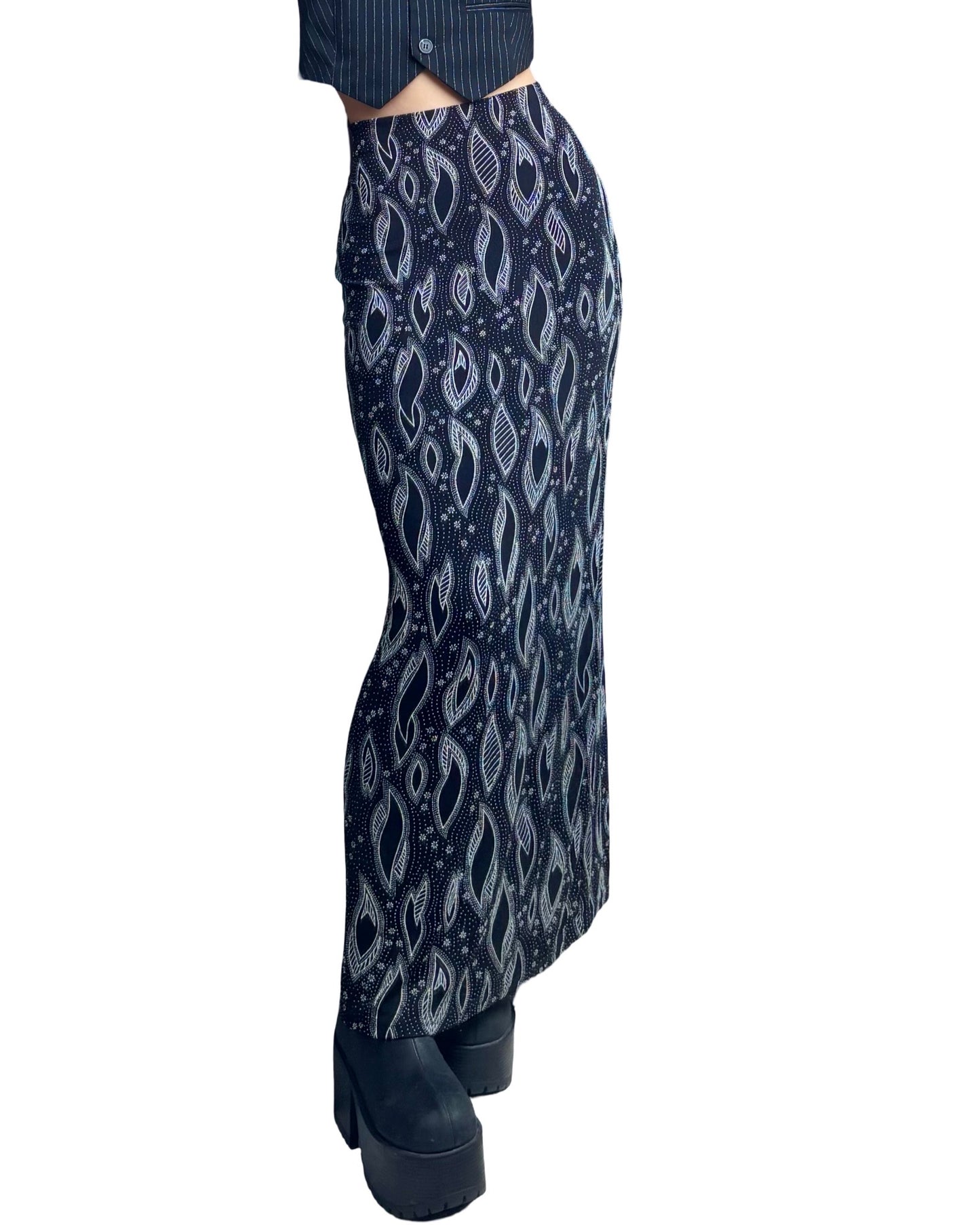 In Charge 90’s Maxi Skirt | Size 26” Waist
