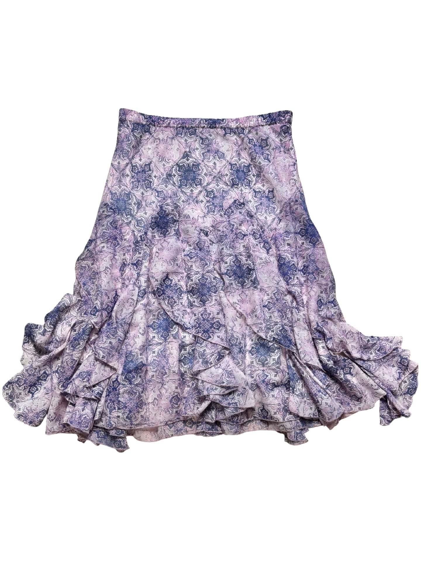 Asymmetric 00’s Skirt | Size 33” waist