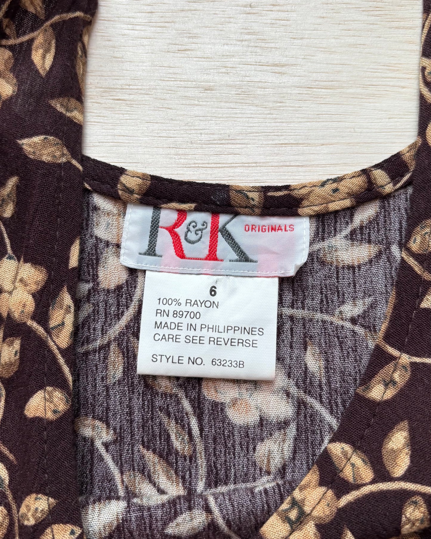 R&K 90’s Maxi Dress | Size M