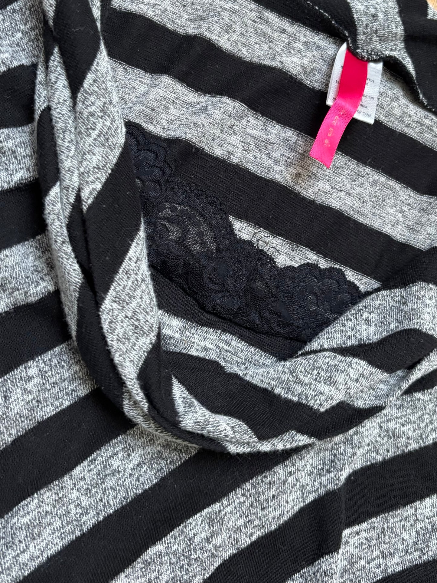 Striped 00’s Slouch Top | Size S