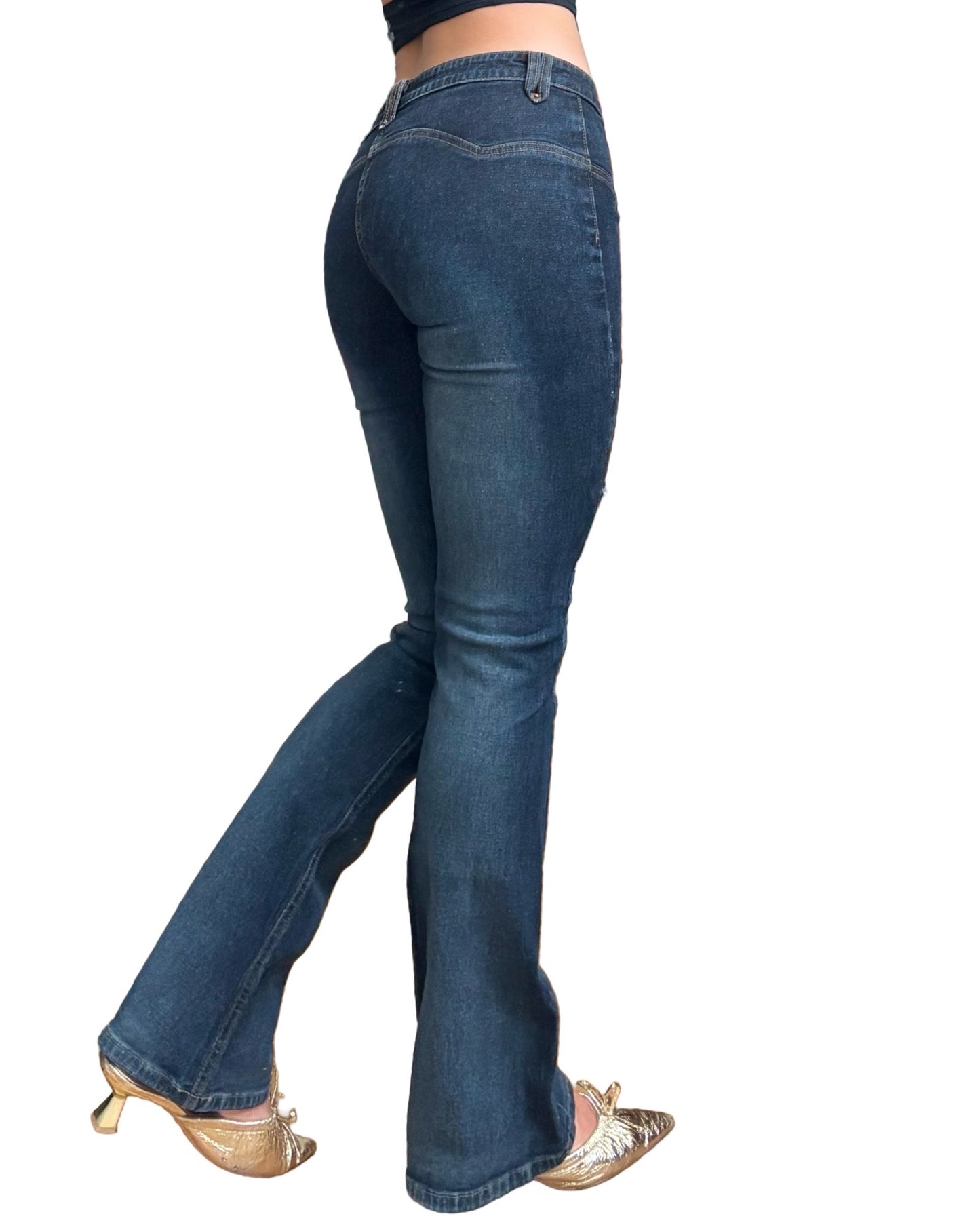L.e.i 00’s Lace Up Flare Denim | Size 3