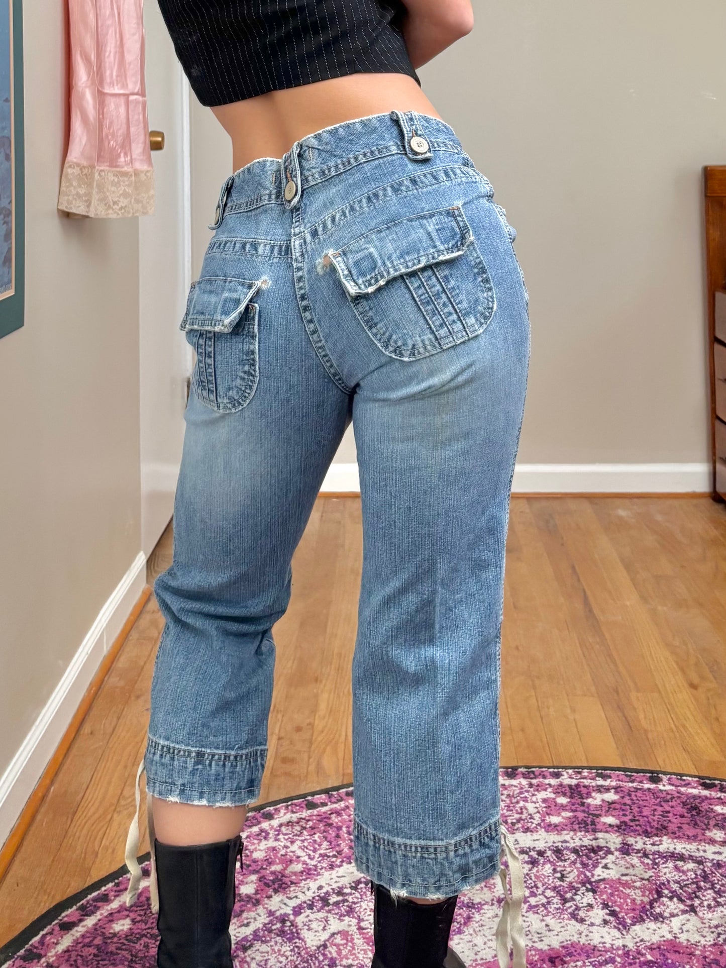 Hydraulic 00’s Denim Capri | Size 30” Waist