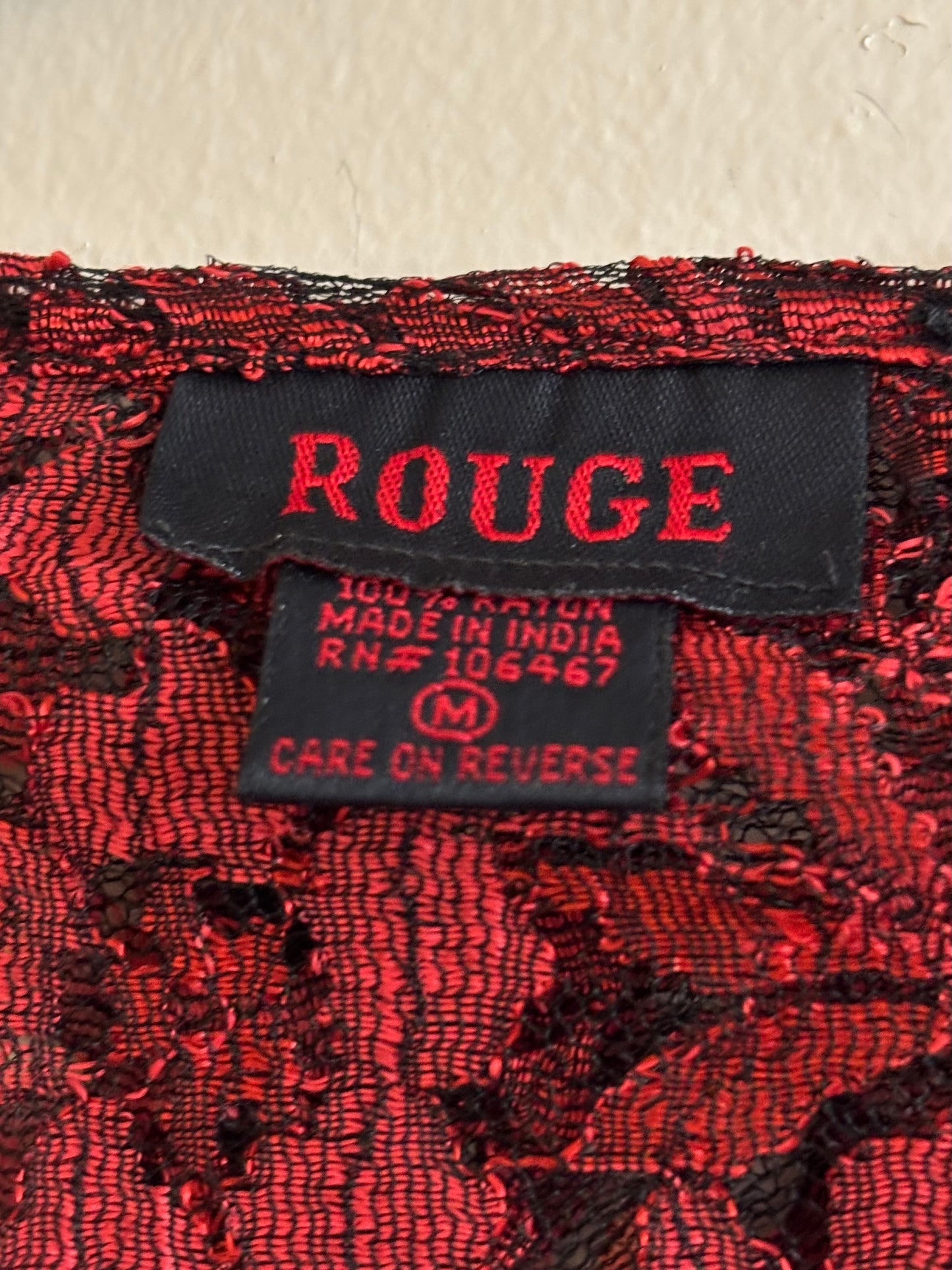 Rouge 90’s Lace Blouse | Size M