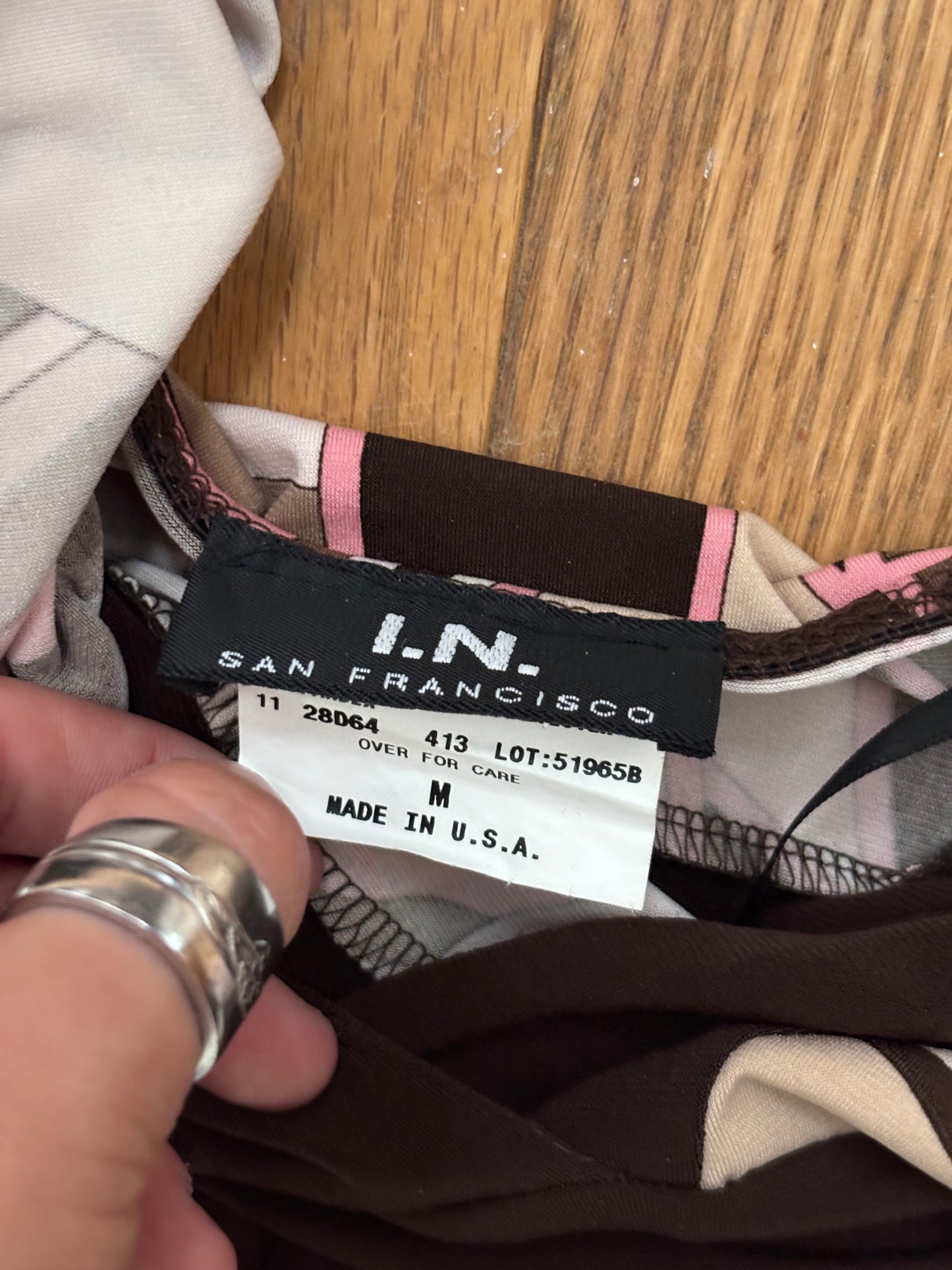 I.N. 00’s Halter Dress | Size M